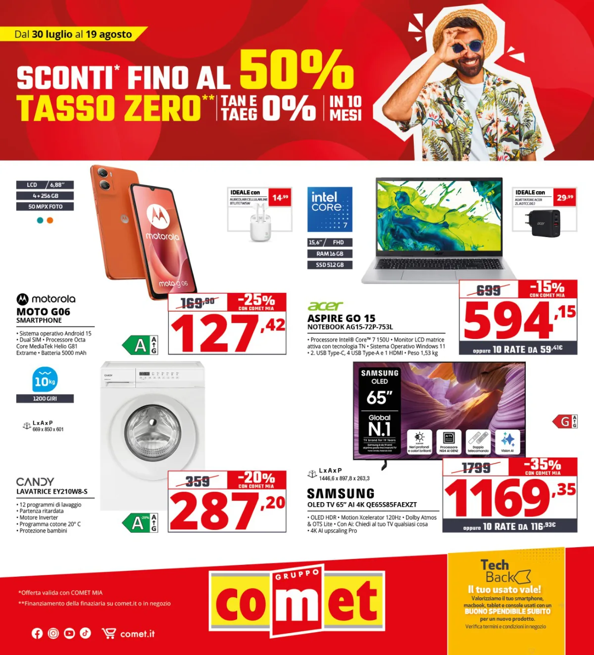 Volantino Comet offerte Prato