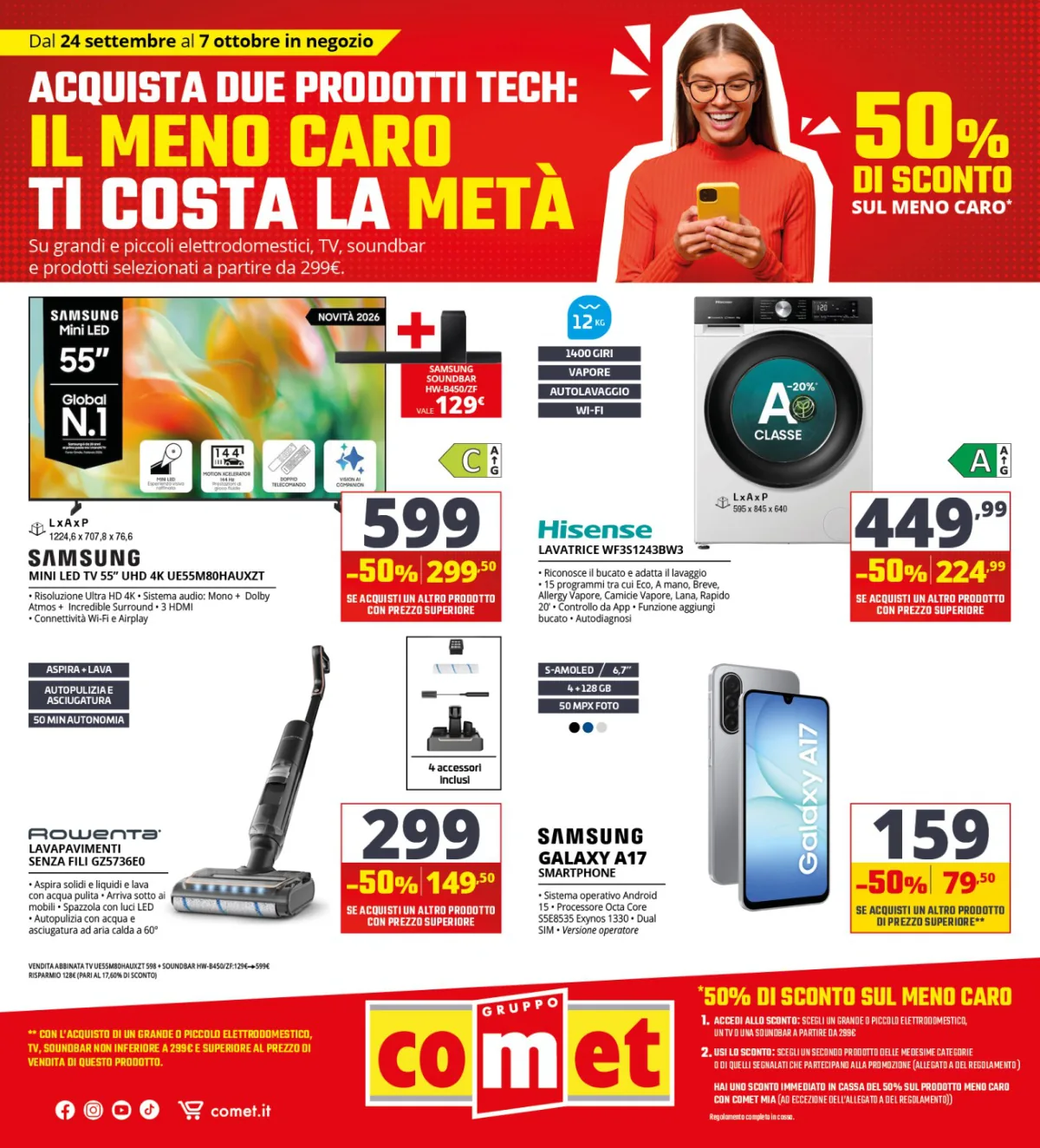 Volantino comet