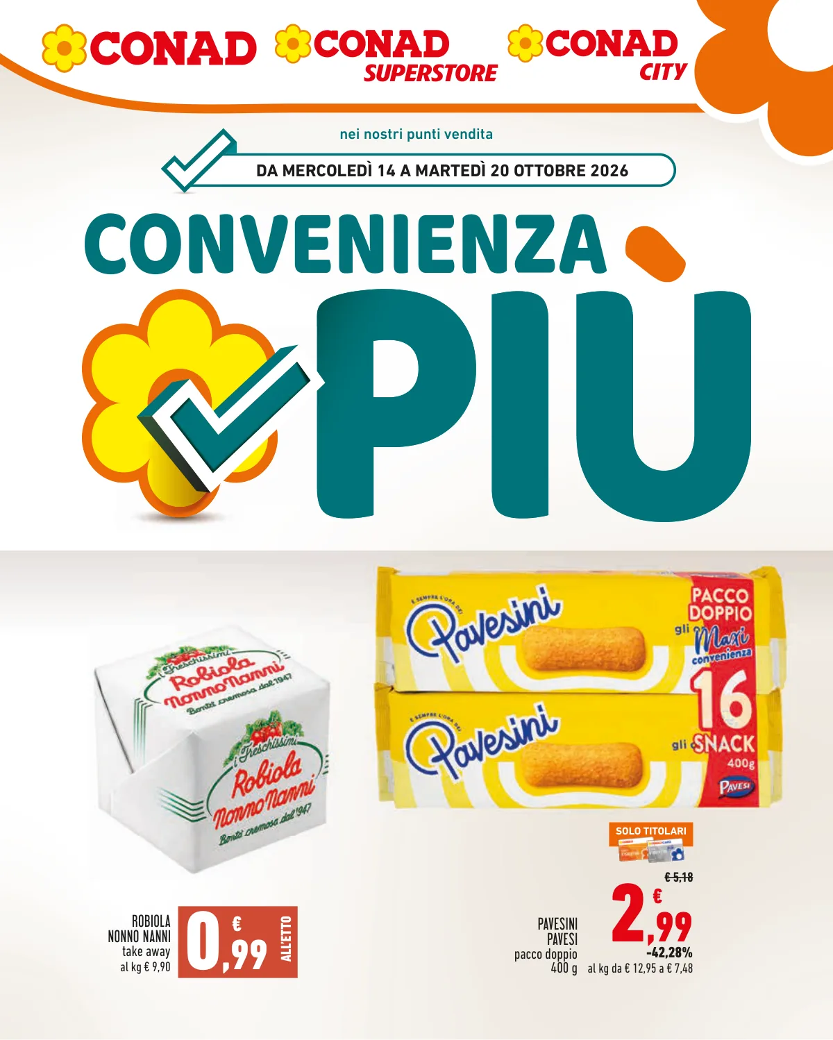 Volantino Conad