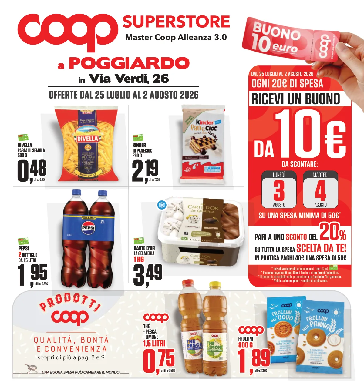 Volantino Coop offerte Poggiardo