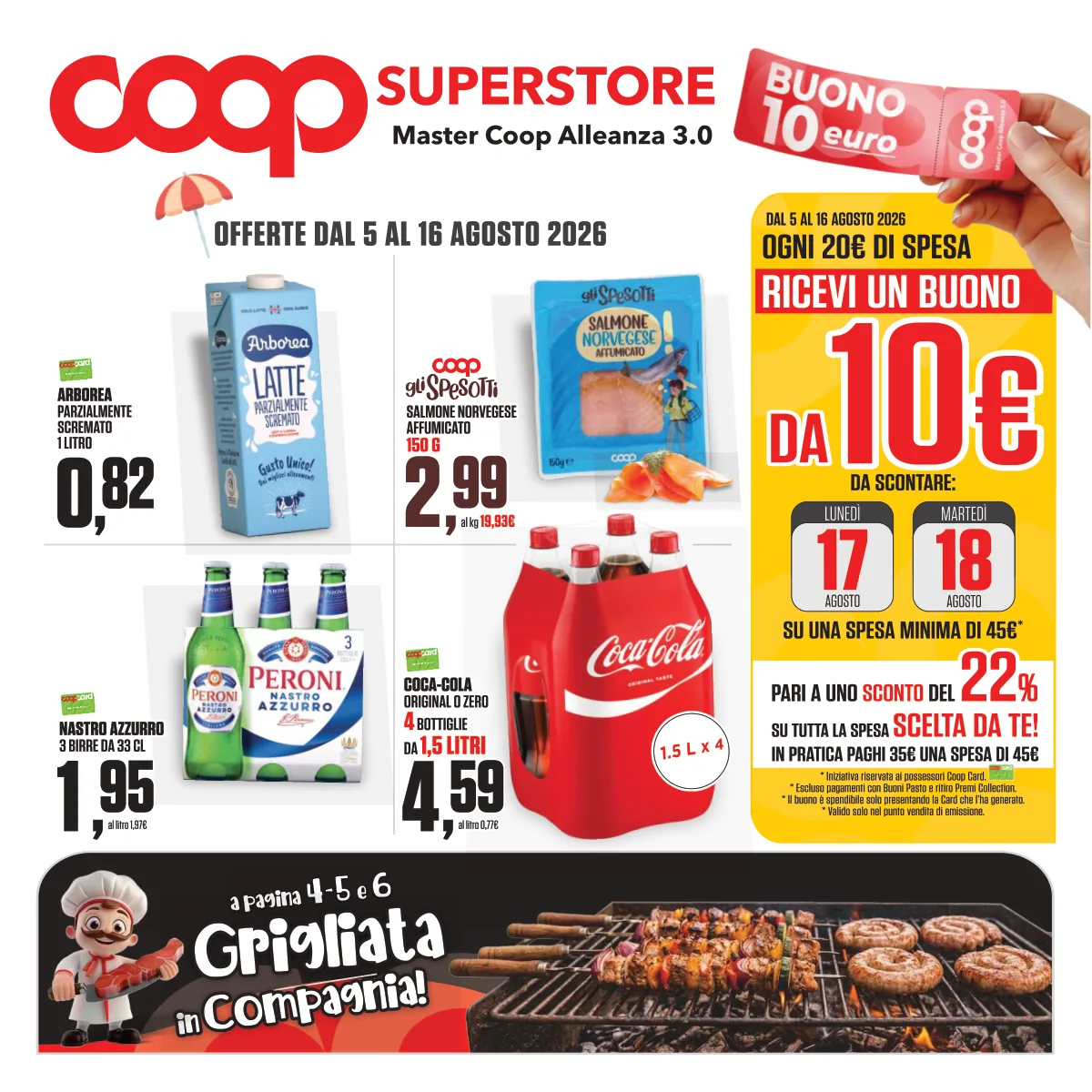 Volantino coop