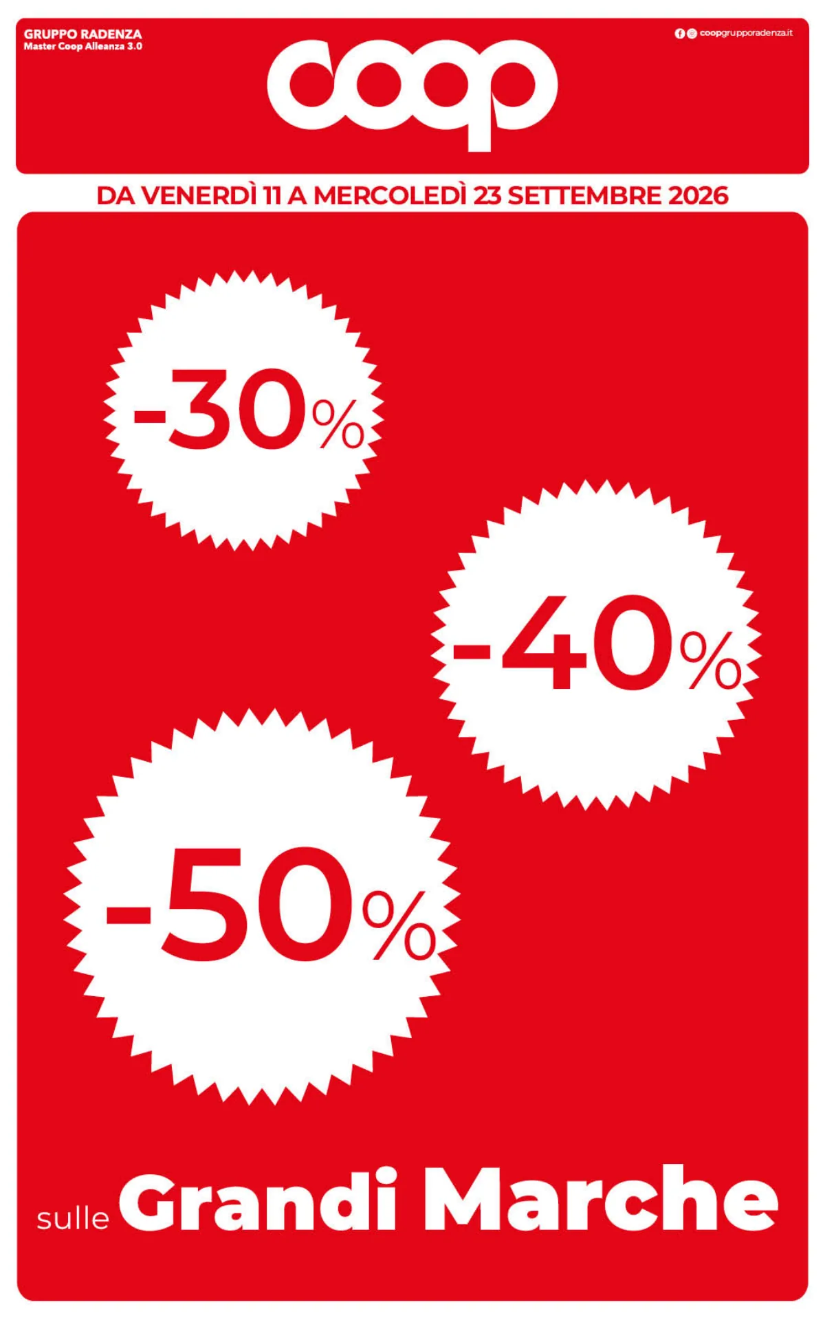 Volantino coop