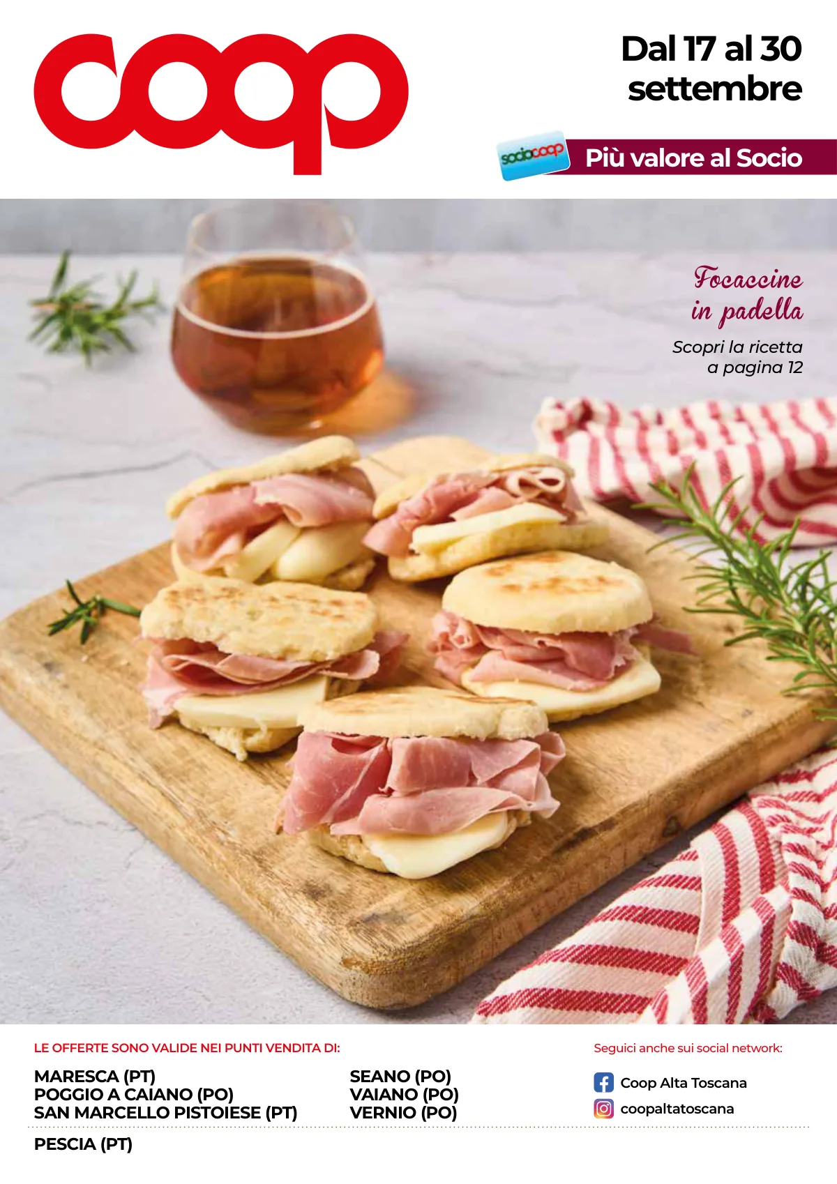 Volantino coop offerte CARMIGNANO