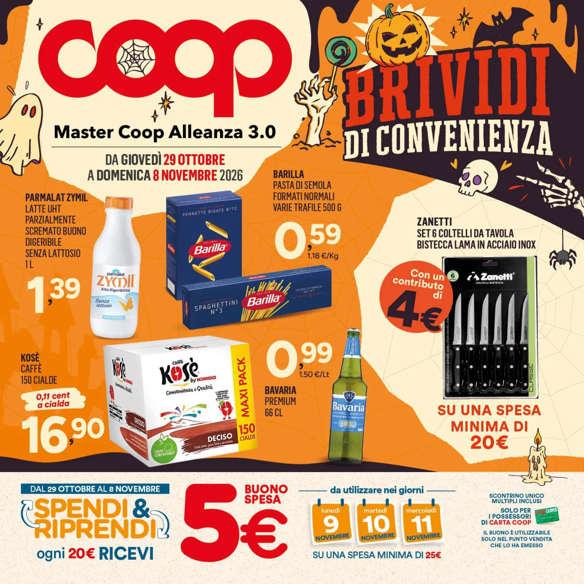 Copertina volantino coop