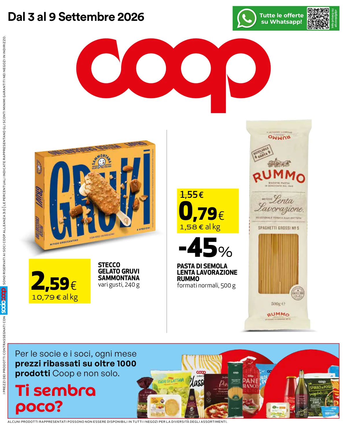 Volantino coop