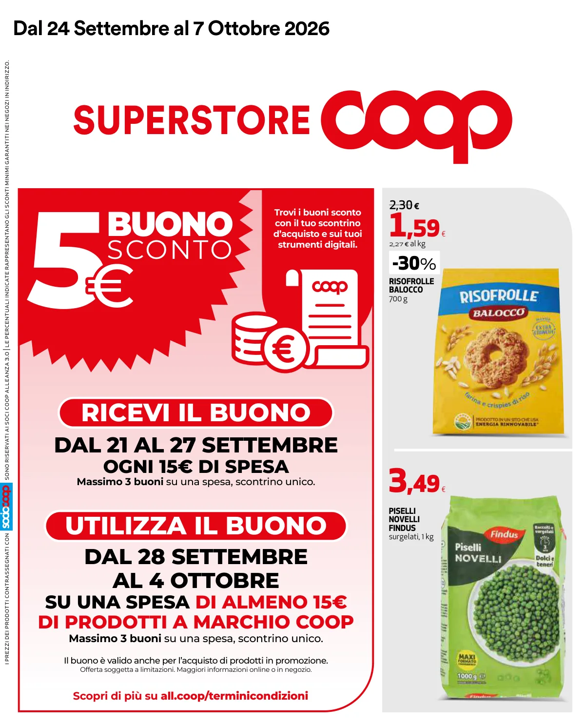 Volantino coop
