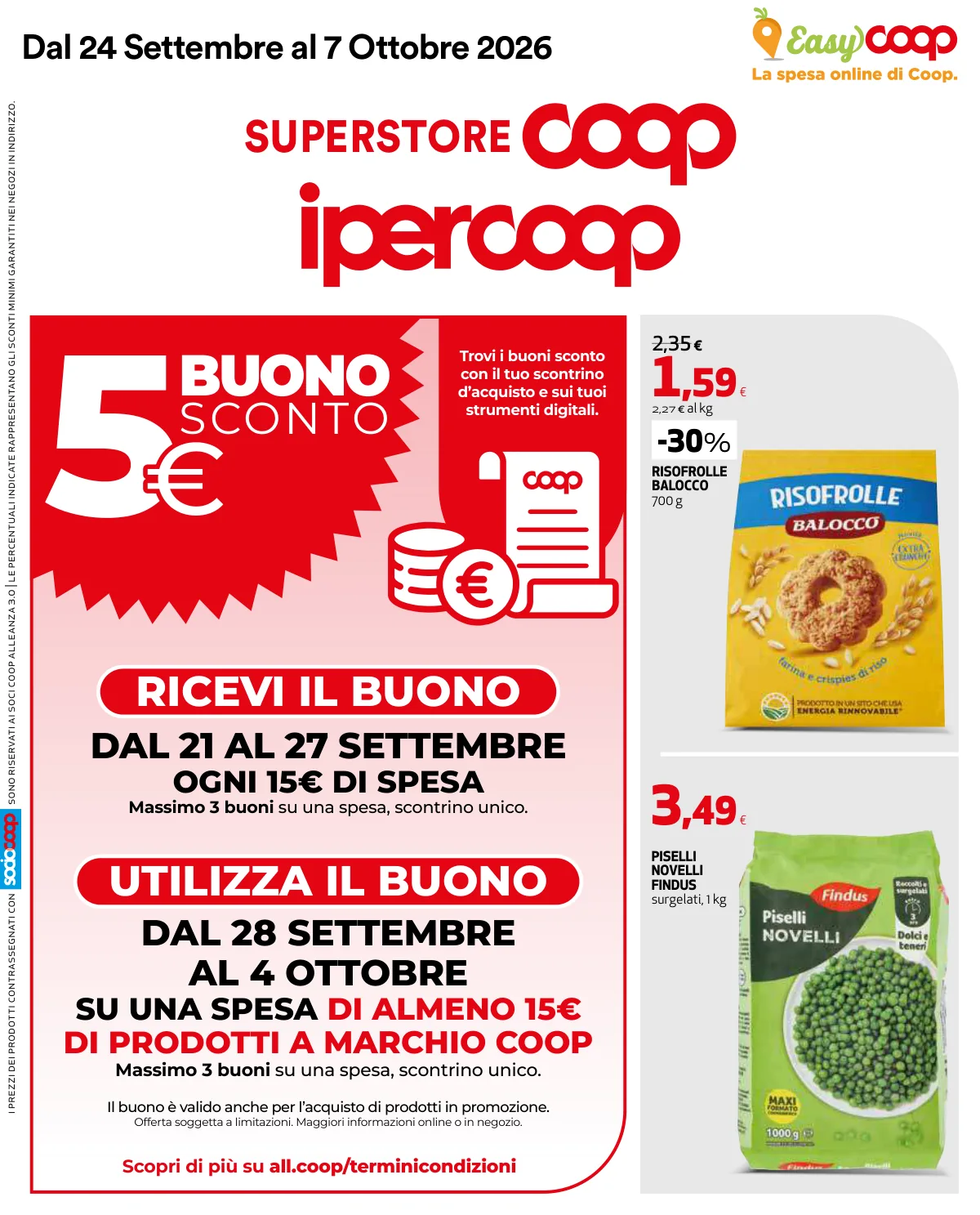 Volantino coop