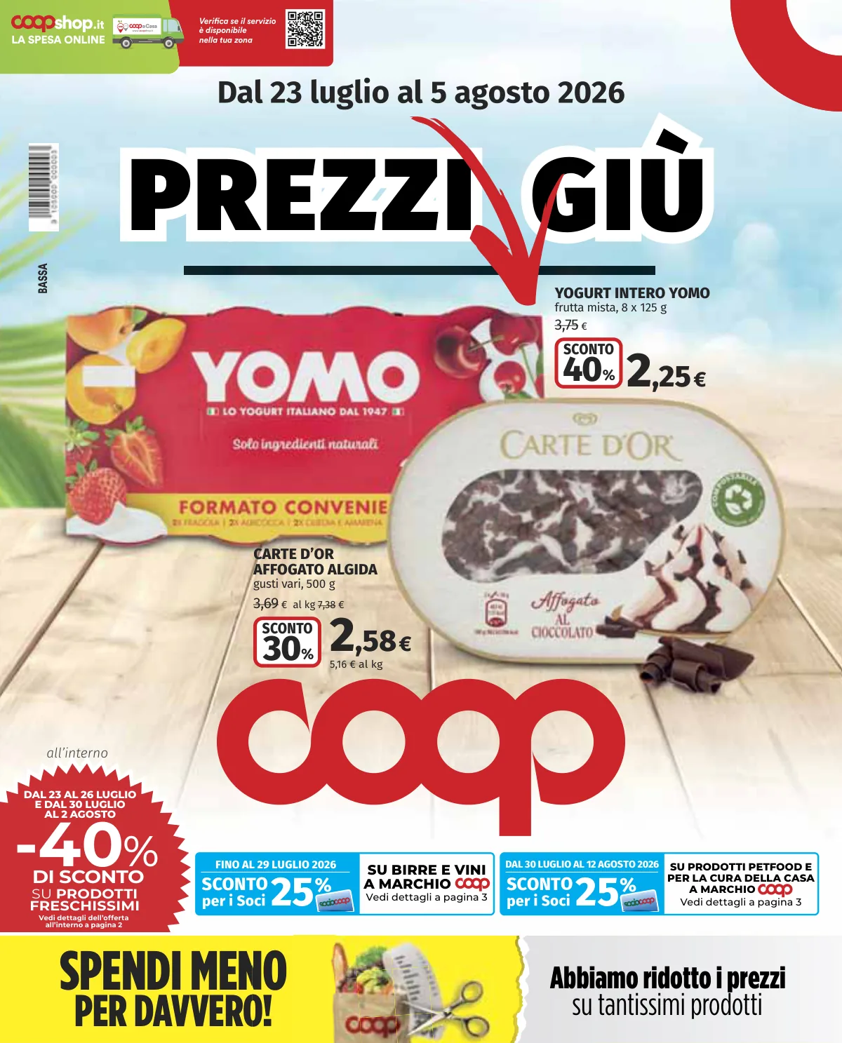 Volantino coop a Arluno