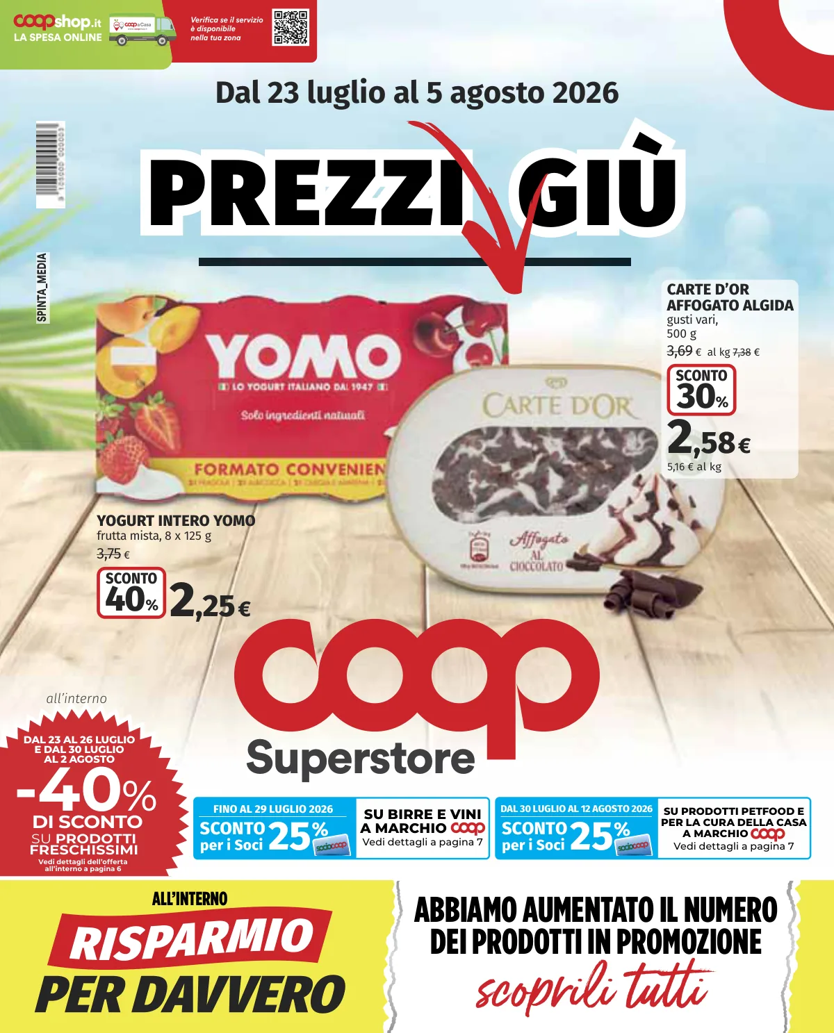 Volantino coop