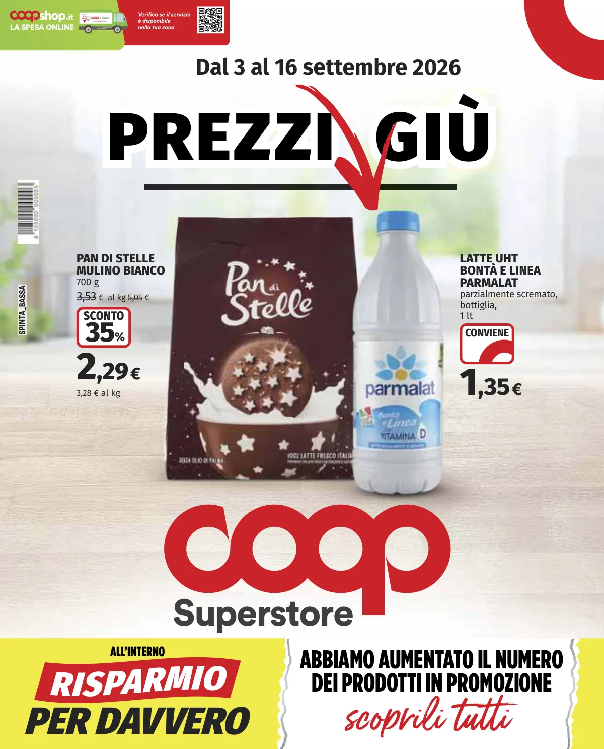 Volantino coop offerte BRESCIA
