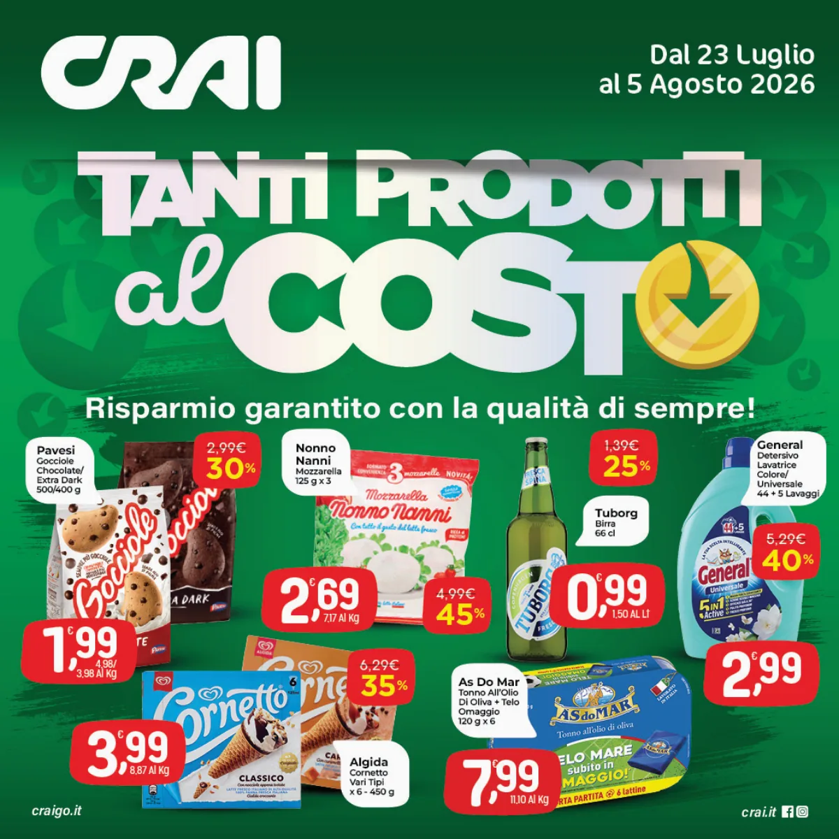 Volantino crai