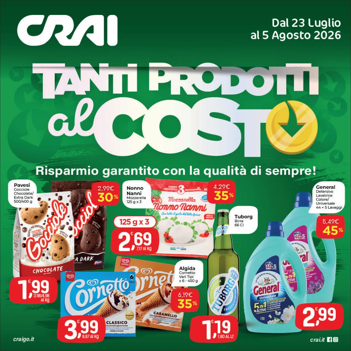 Volantino crai