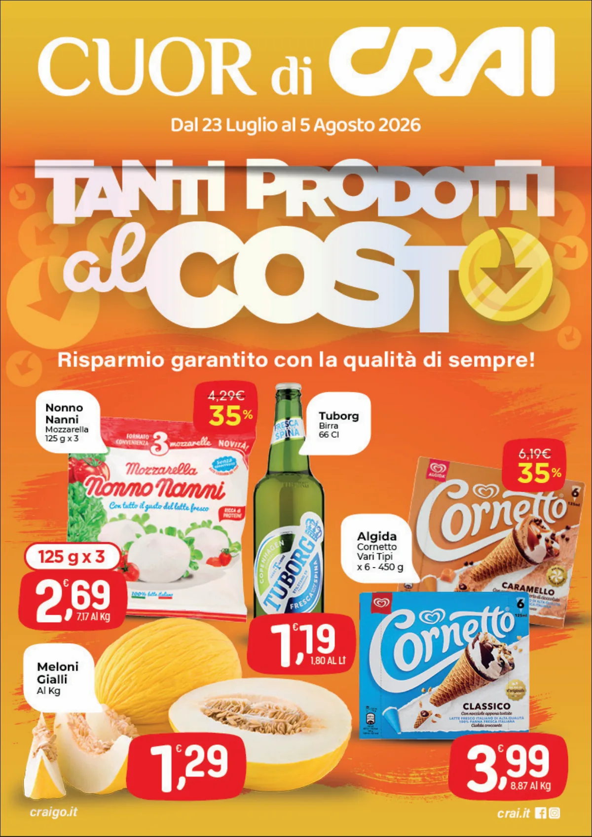 Volantino crai