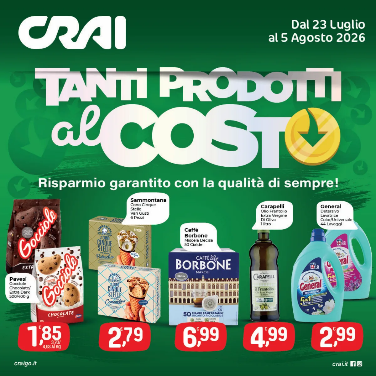 Volantino crai