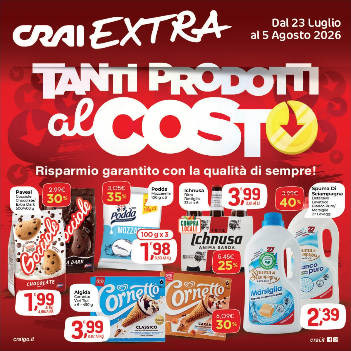 Volantino crai a Olbia
