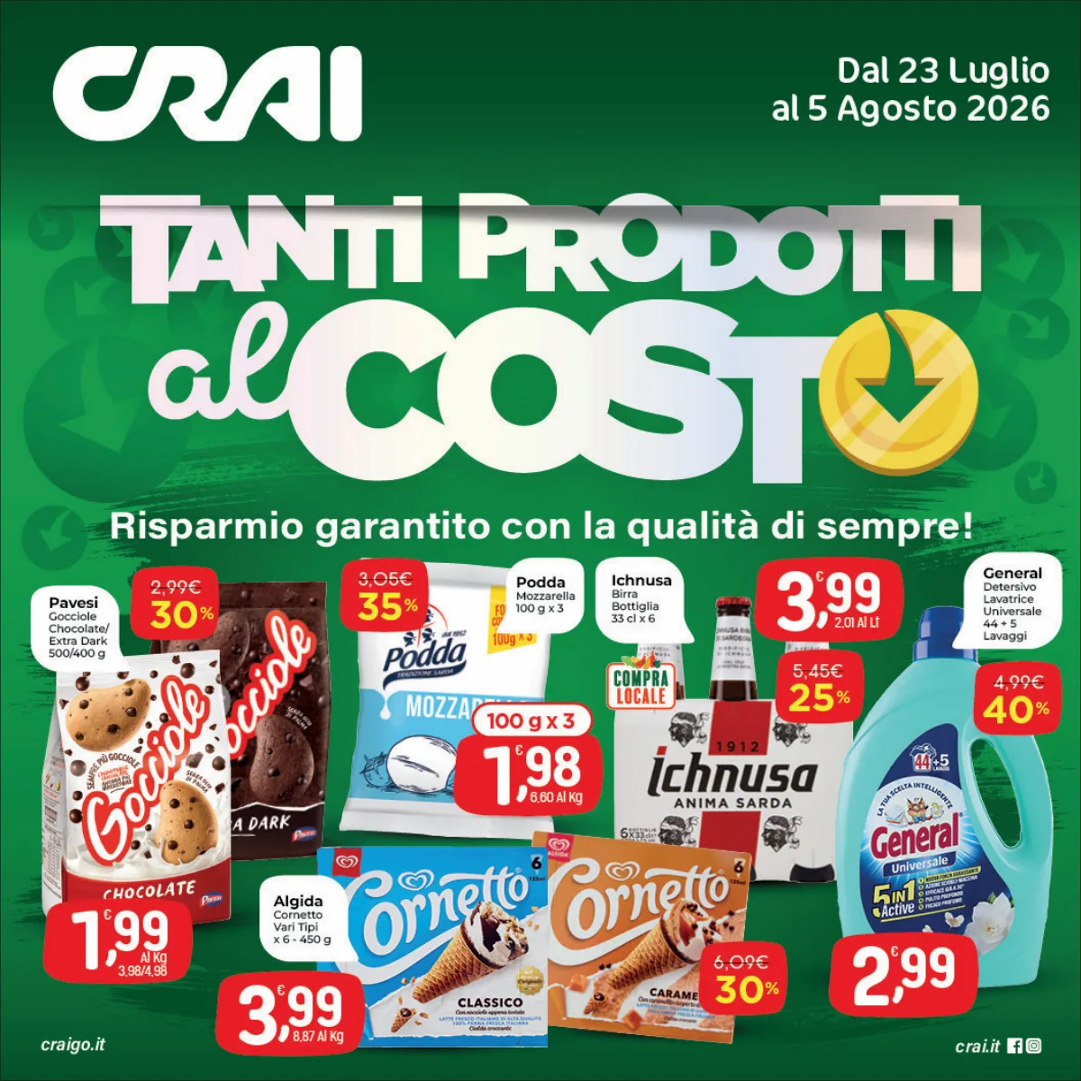 Volantino crai