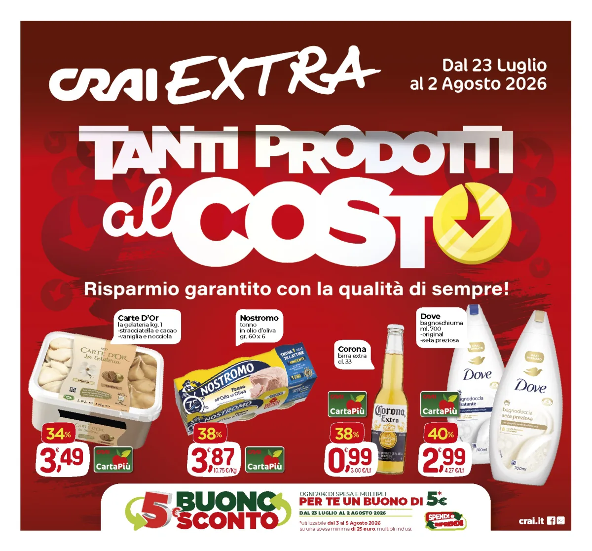 Volantino crai a Grottaglie
