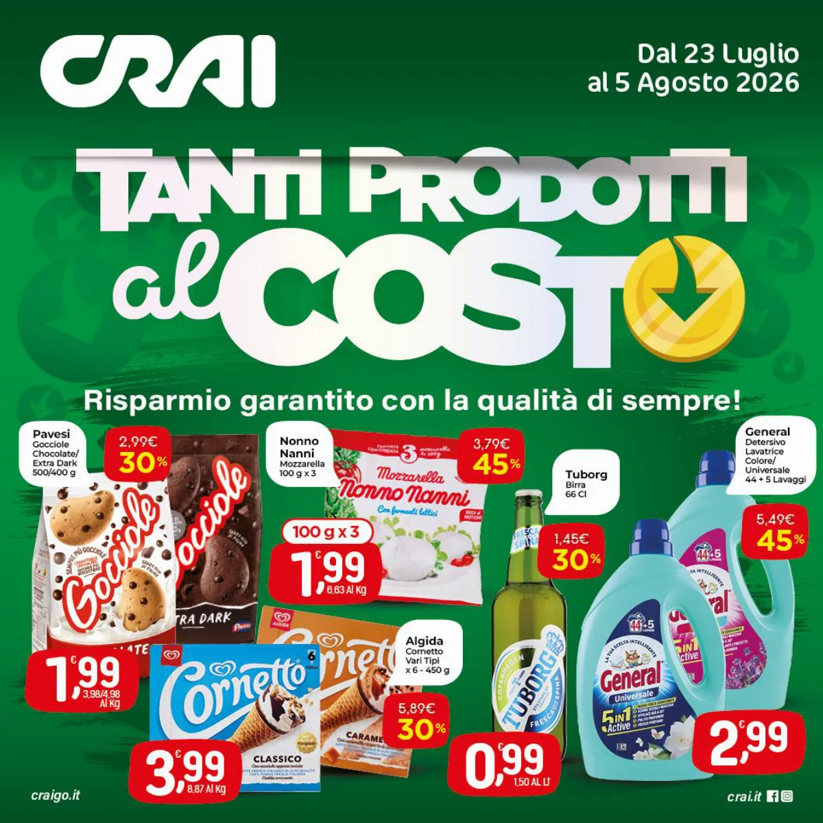 Volantino crai