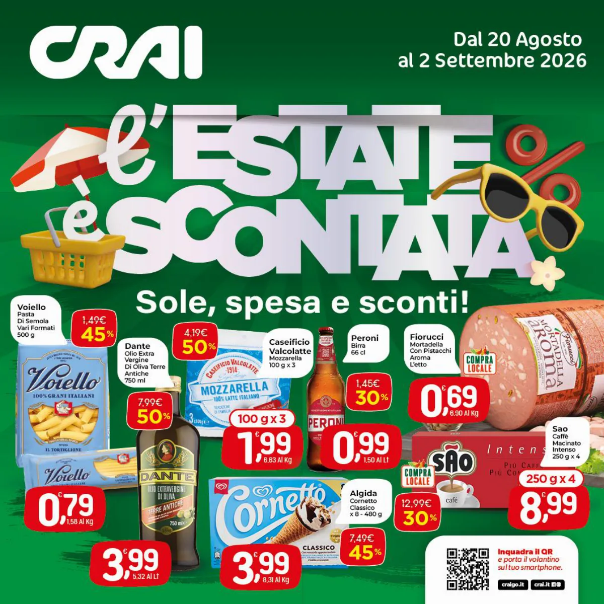 Volantino crai