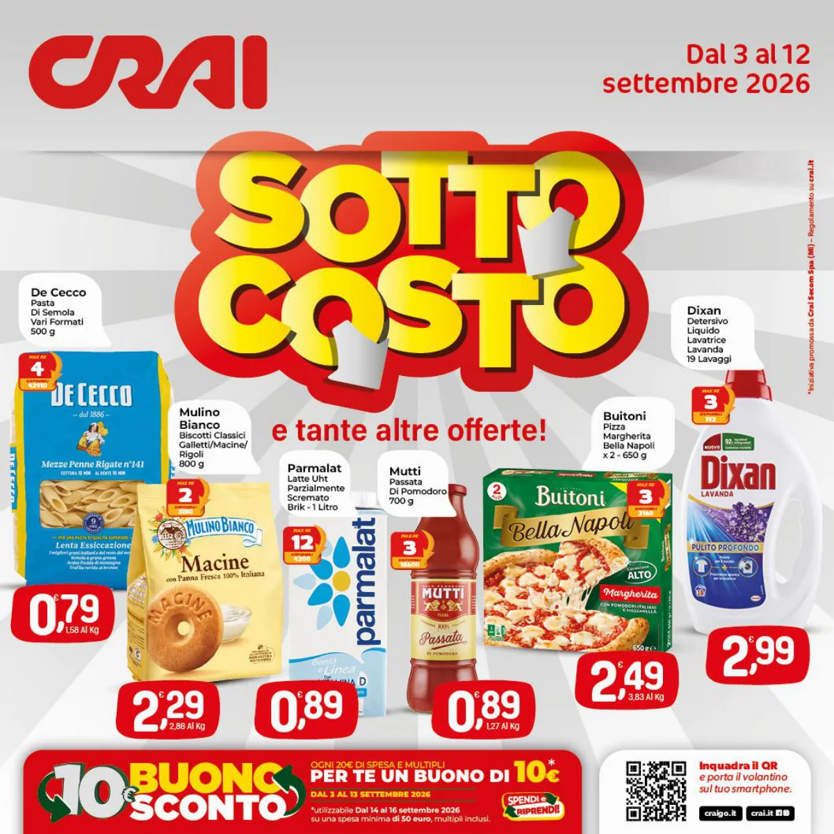Volantino crai