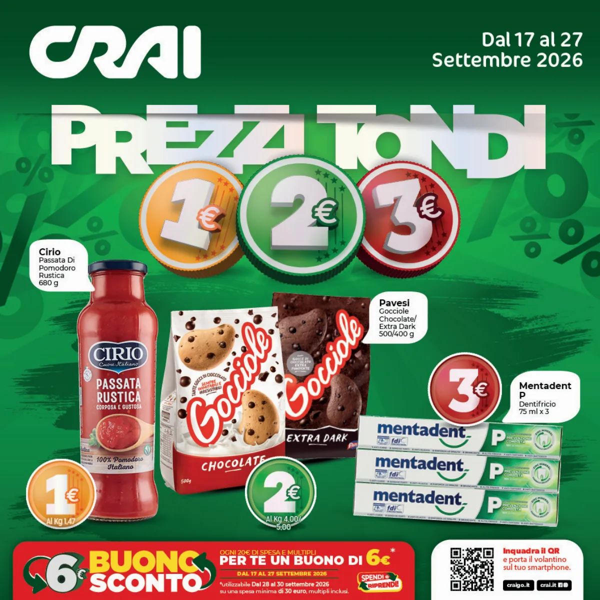 Volantino crai