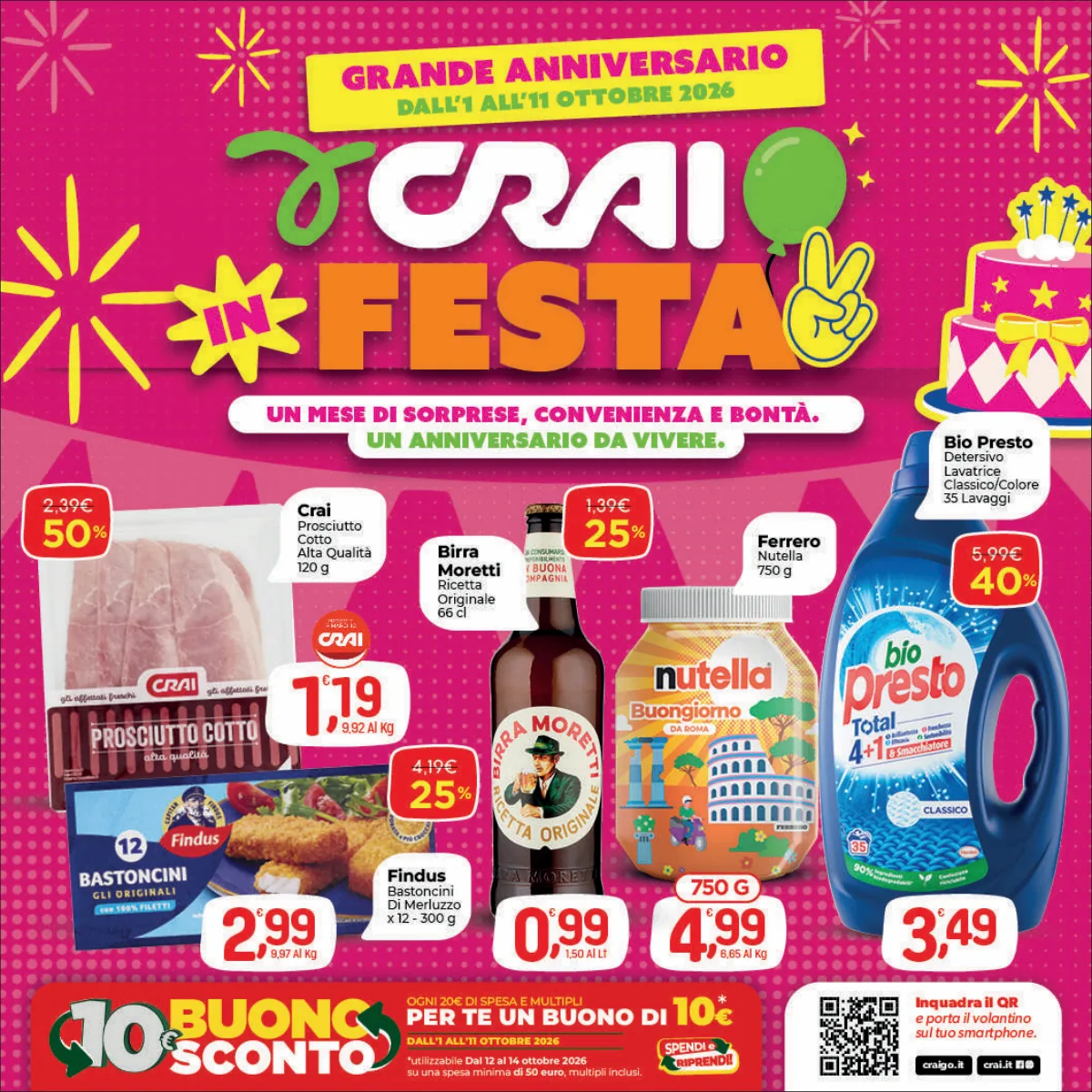 Volantino crai