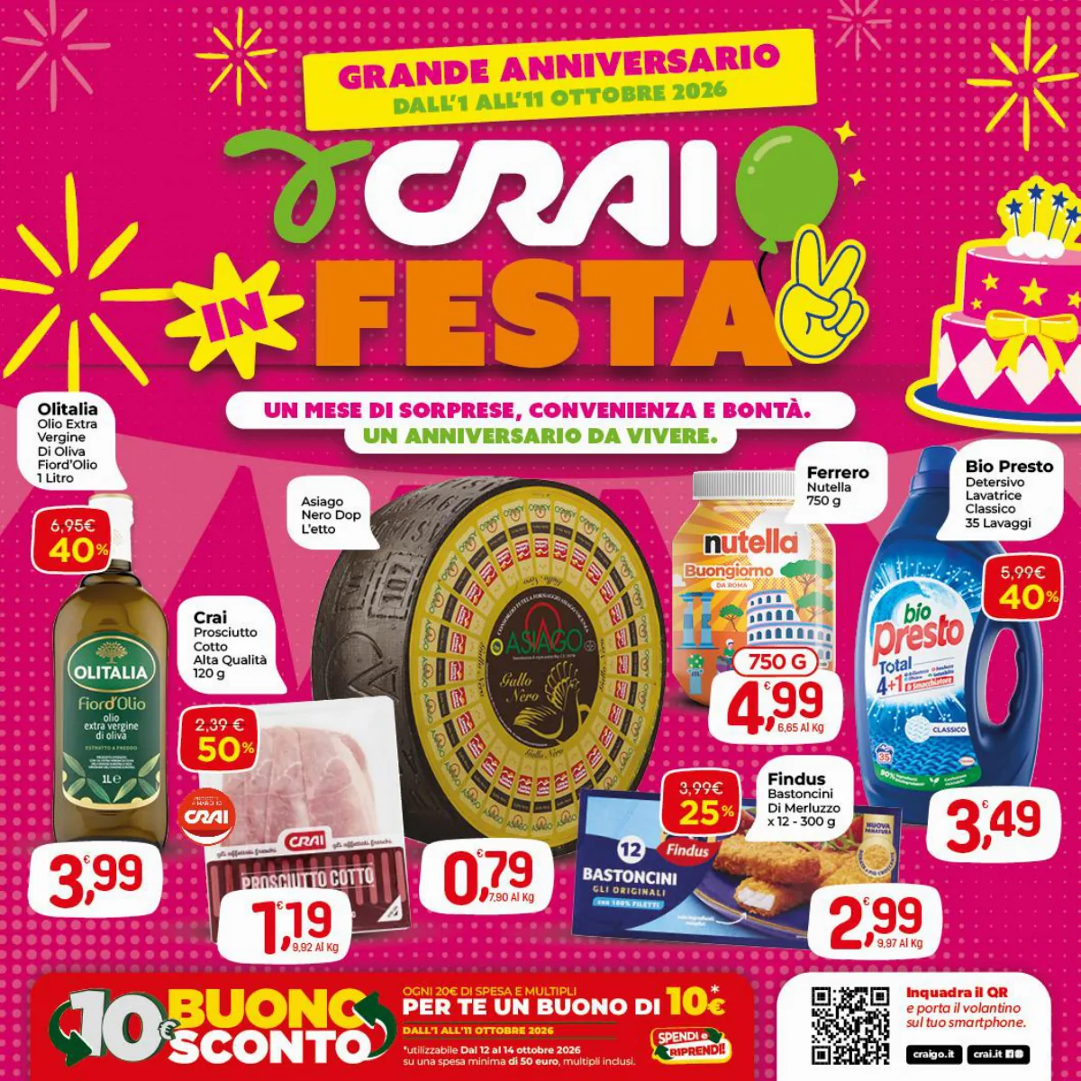 Volantino crai