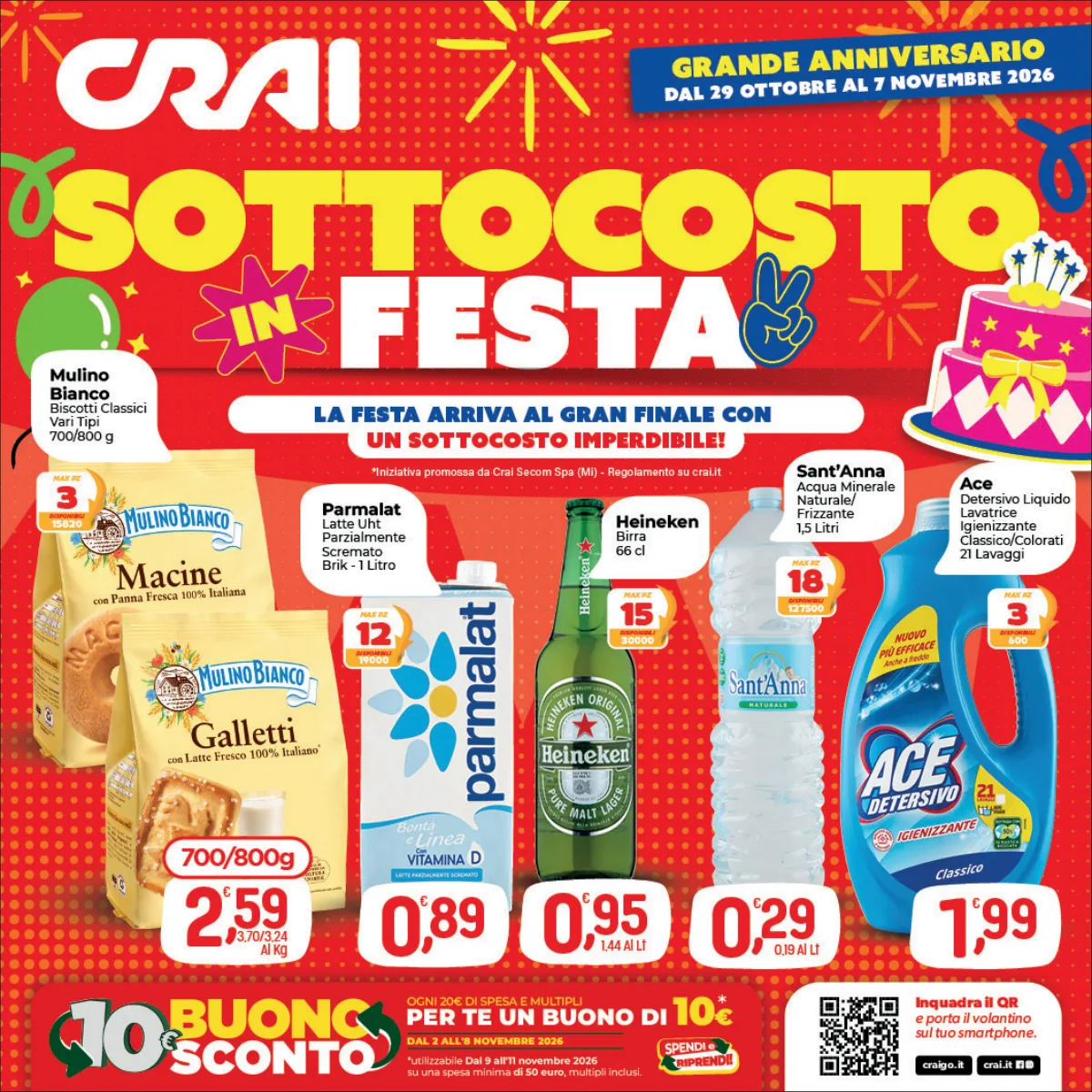 Copertina volantino crai
