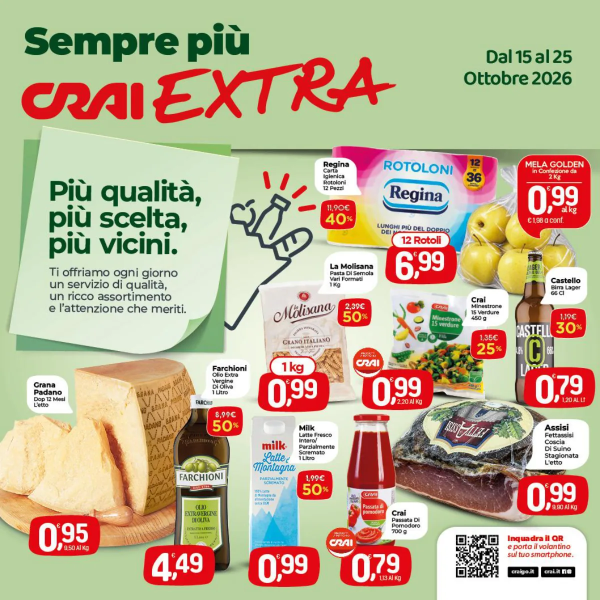 Volantino crai