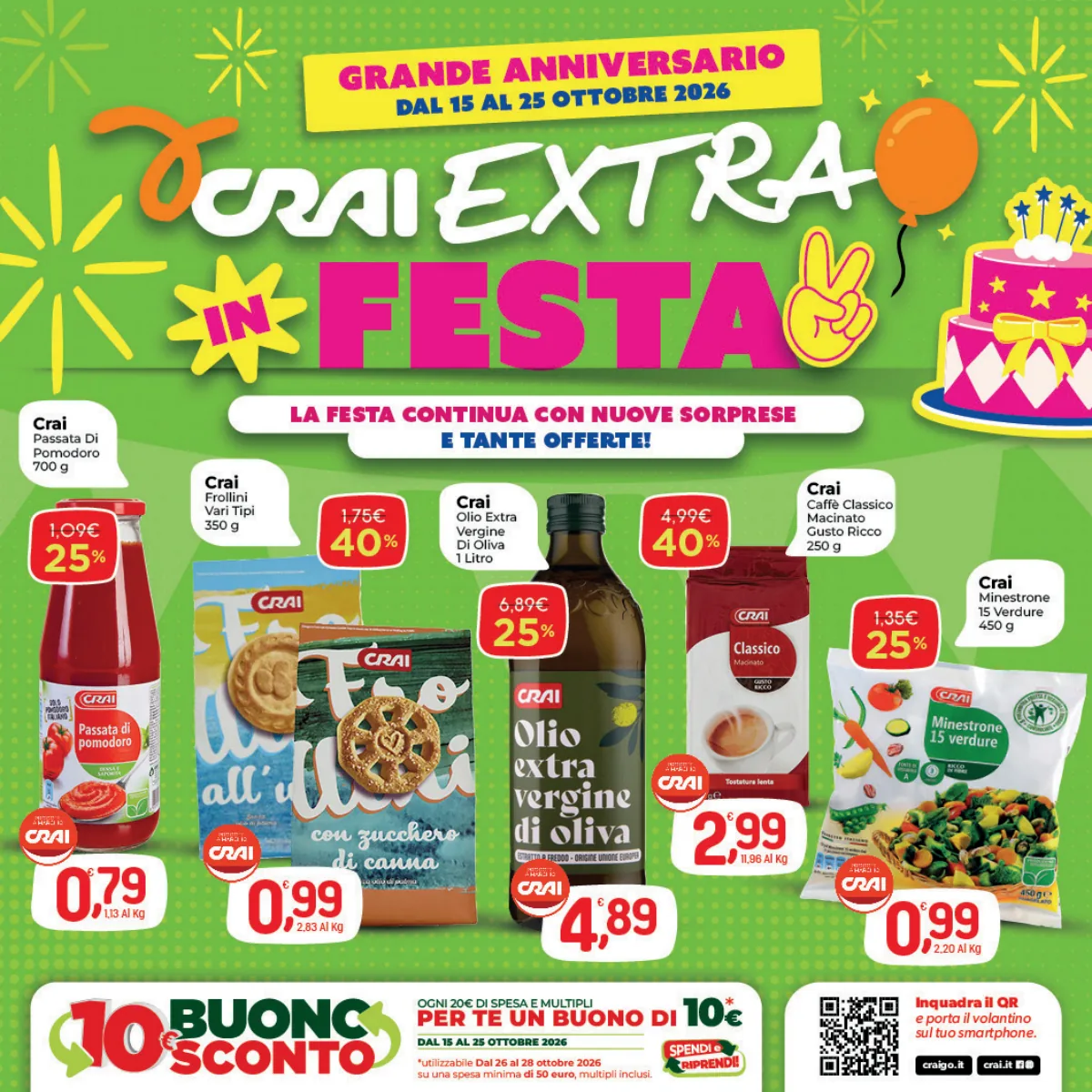 Volantino crai