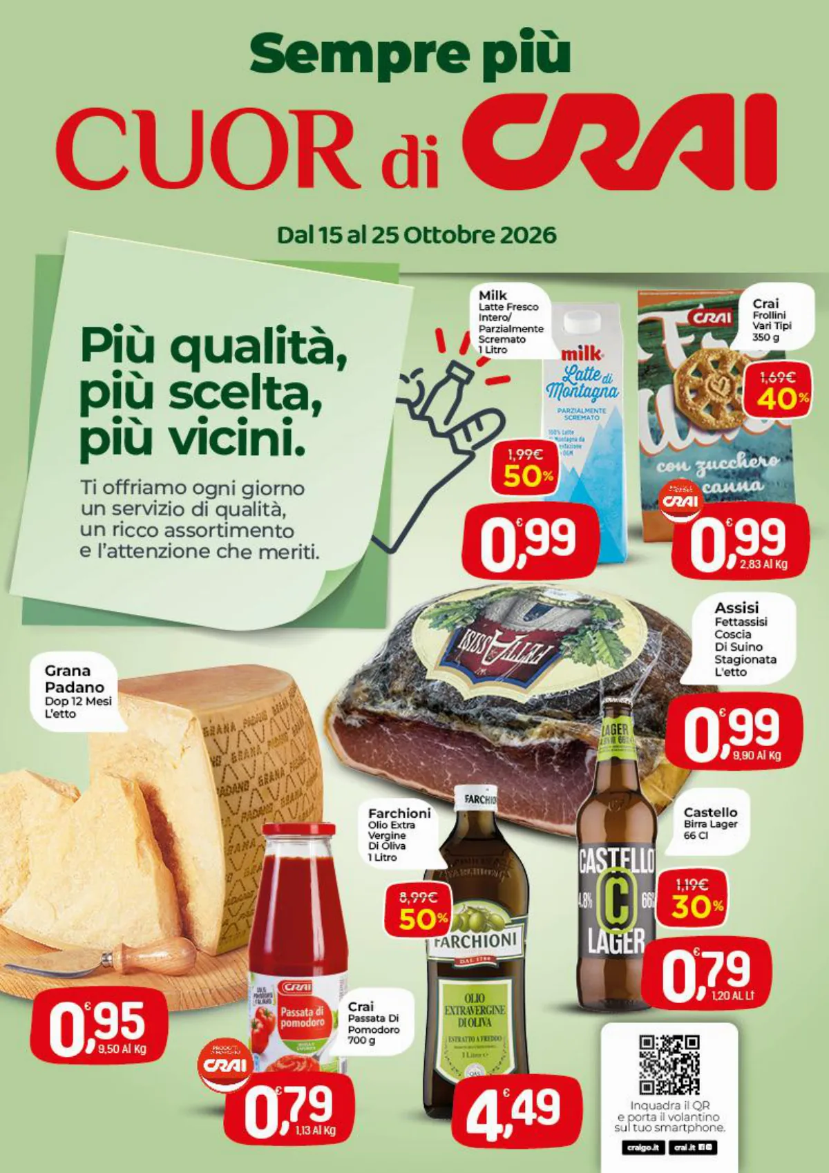 Volantino crai