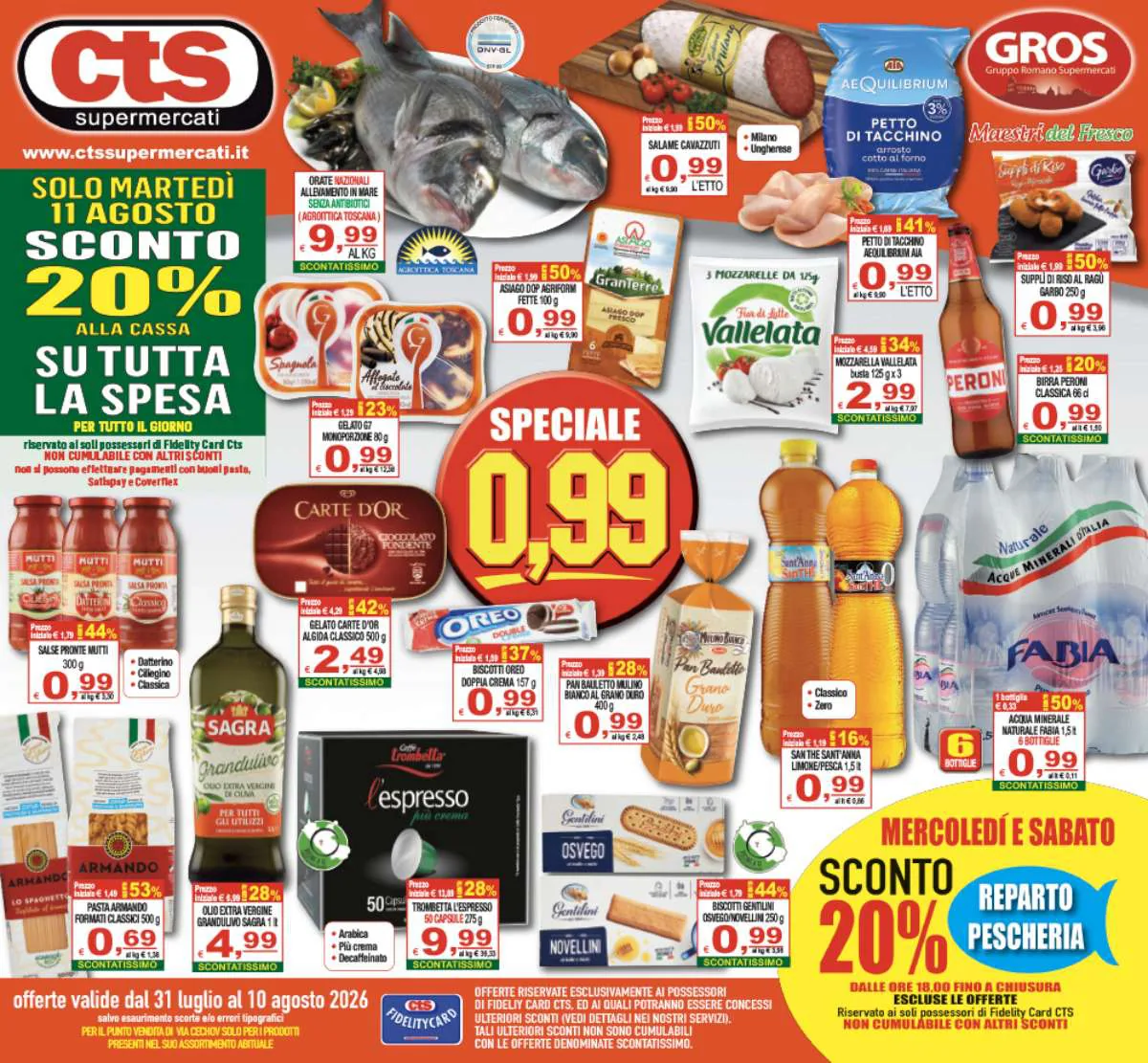 Volantino CTS a Ariccia