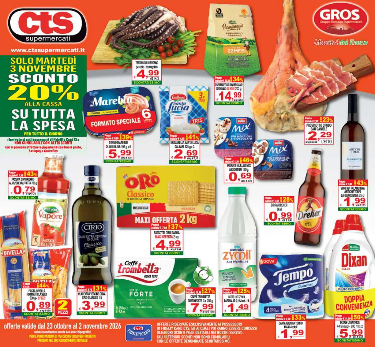 Copertina volantino CTS