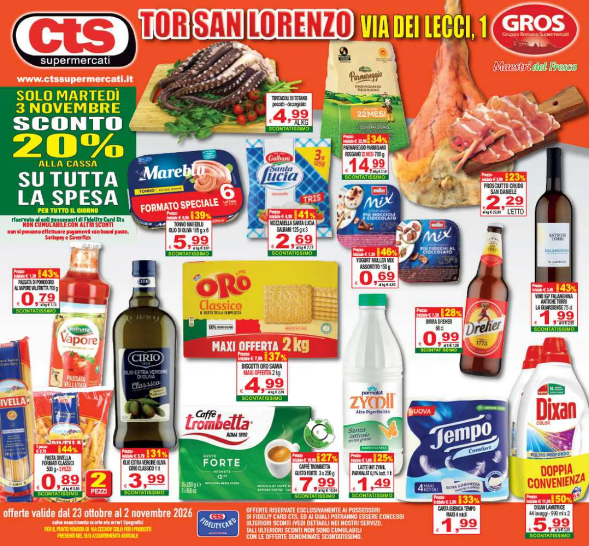 Copertina volantino CTS