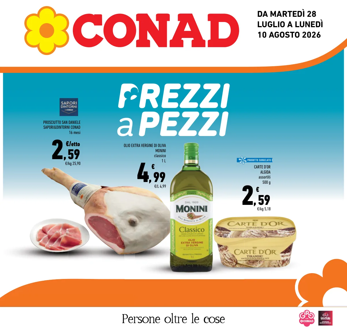 Volantino Conad offerte Rosa'