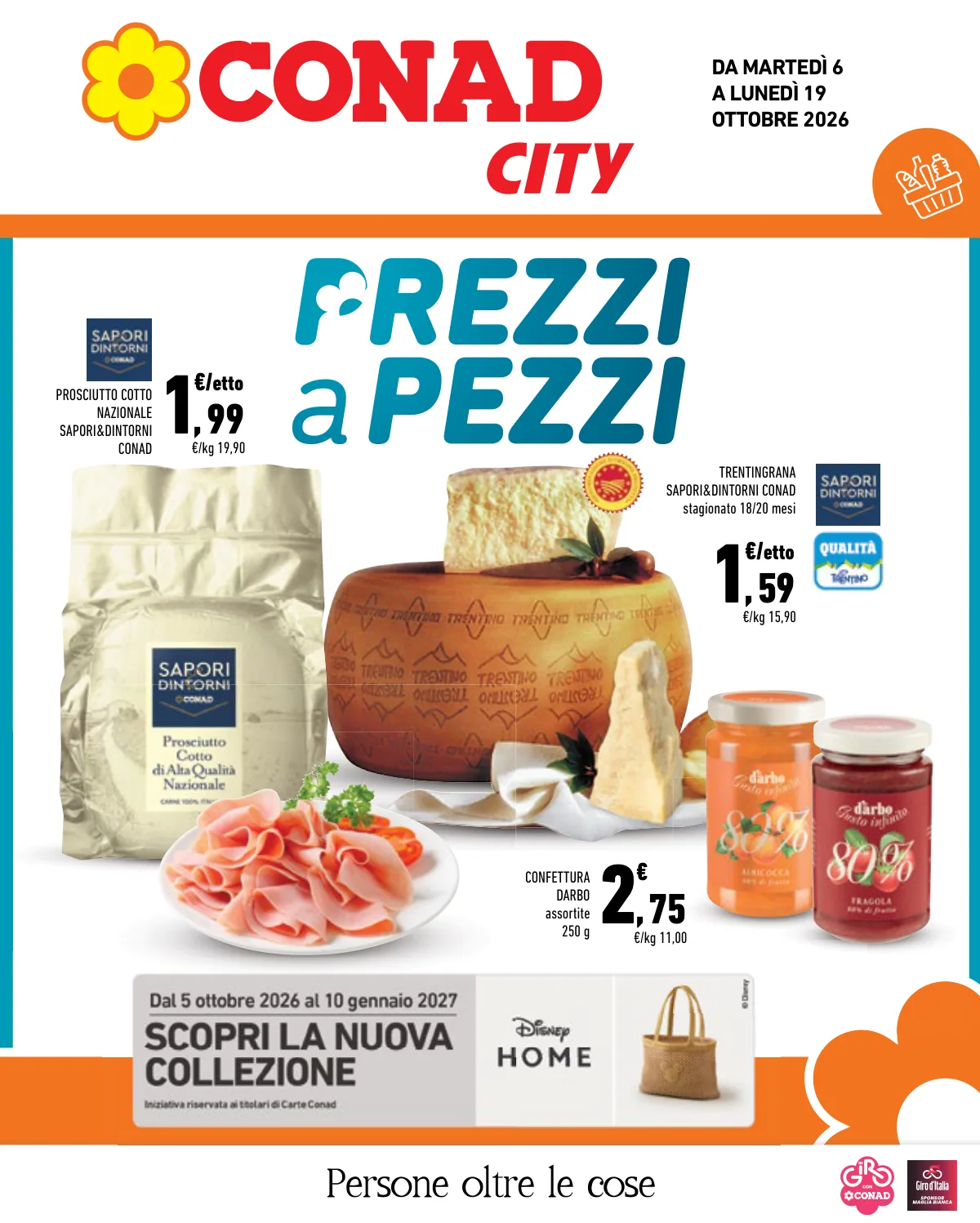 Copertina volantino Conad City