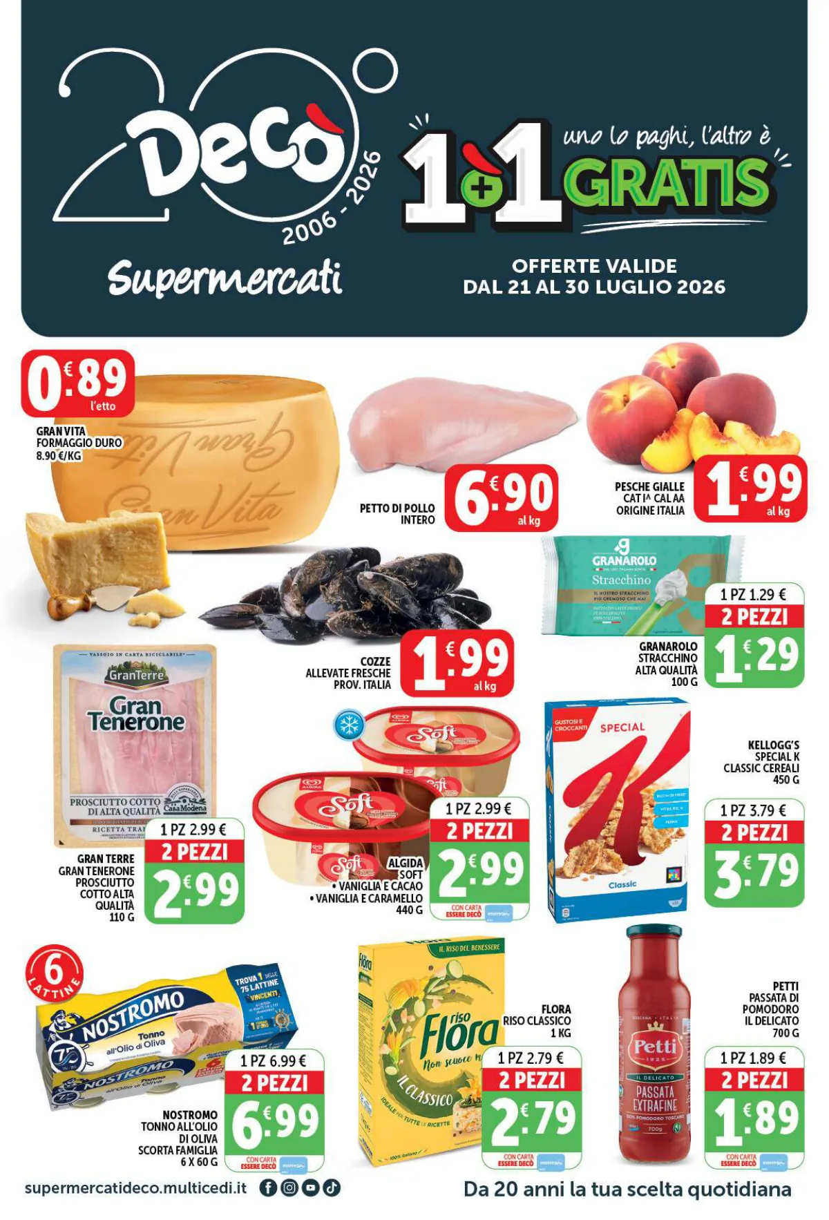 Volantino Supermarket deco offerte Anagnina