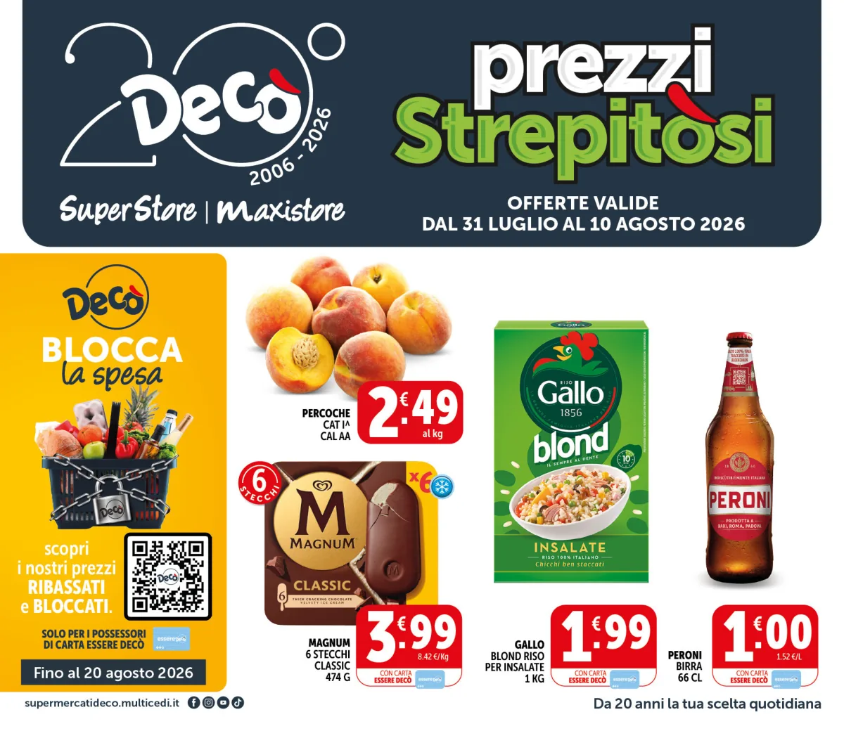 Volantino maxistore deco