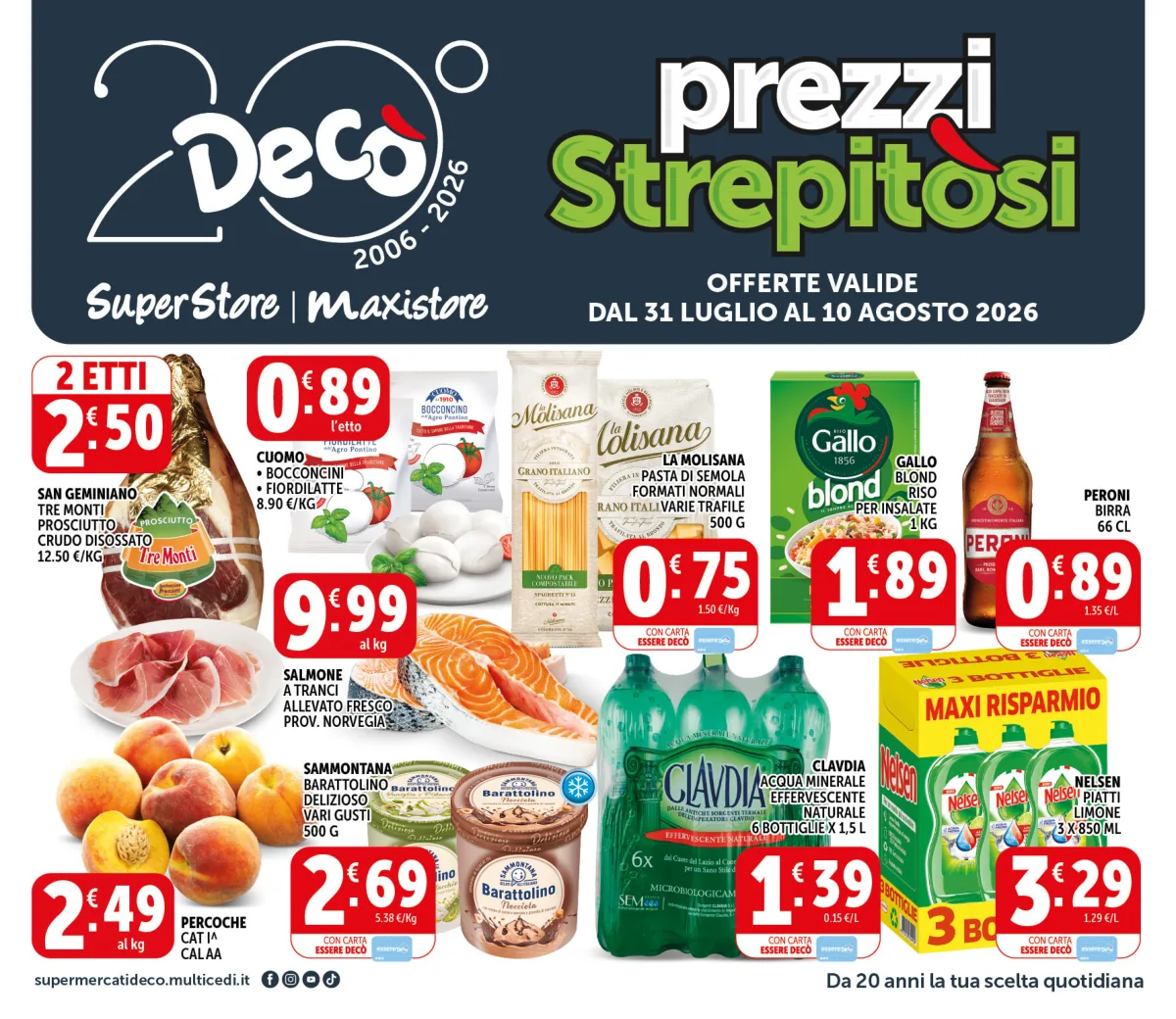 Volantino maxistore deco