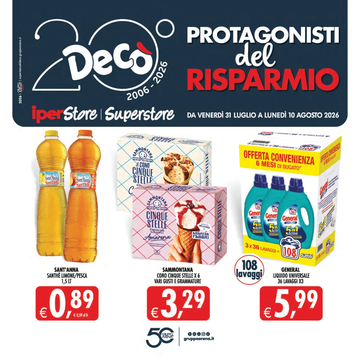 Volantino maxistore deco