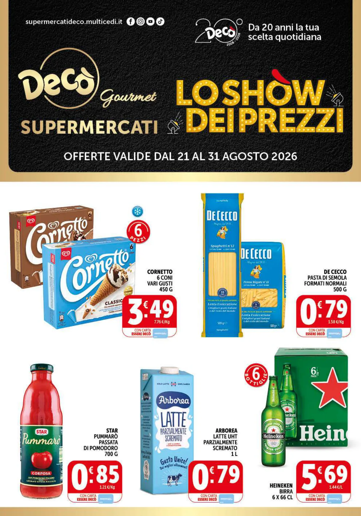 Volantino maxistore deco