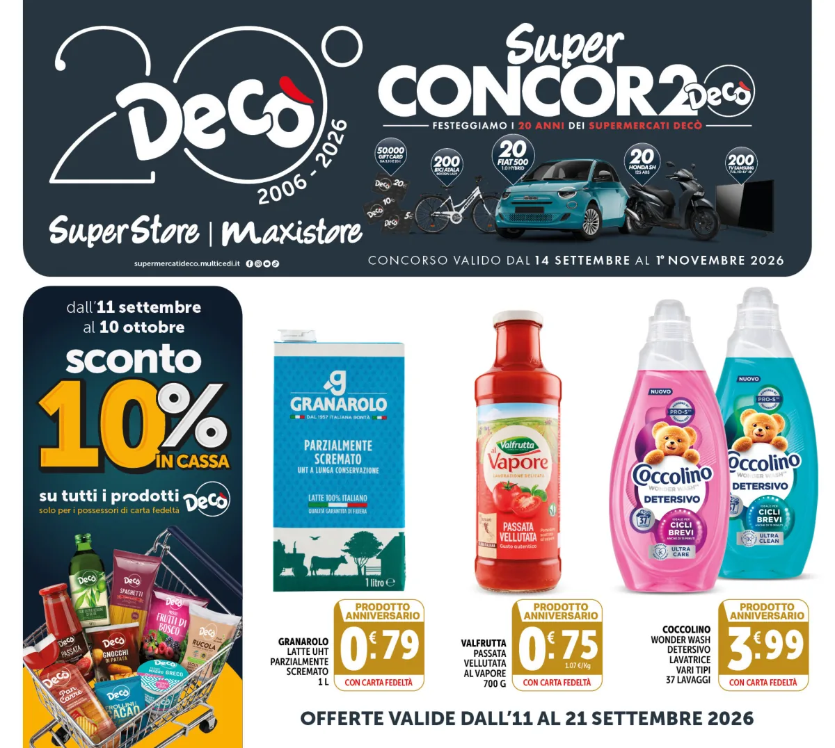 Volantino maxistore deco