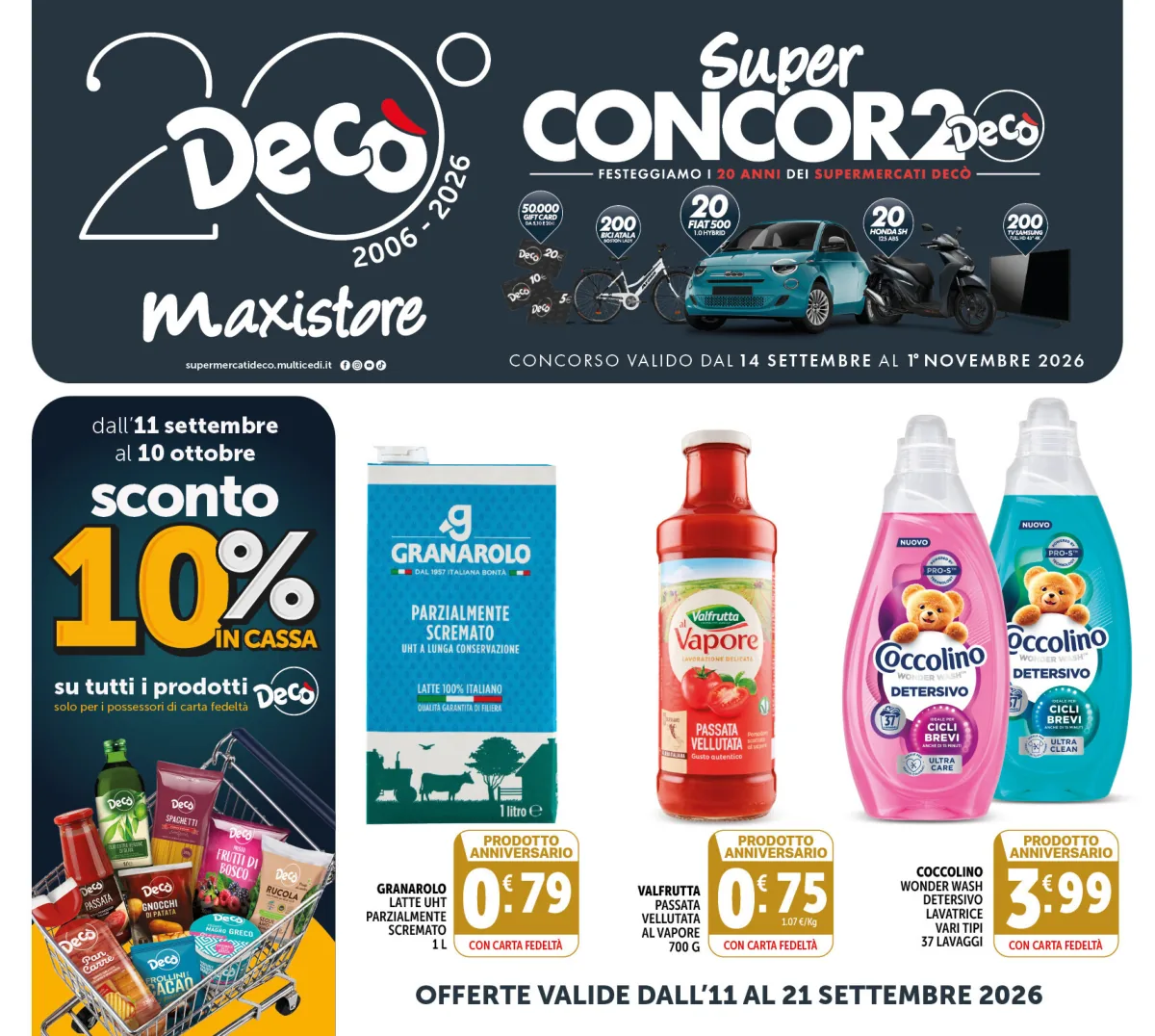 Volantino maxistore deco