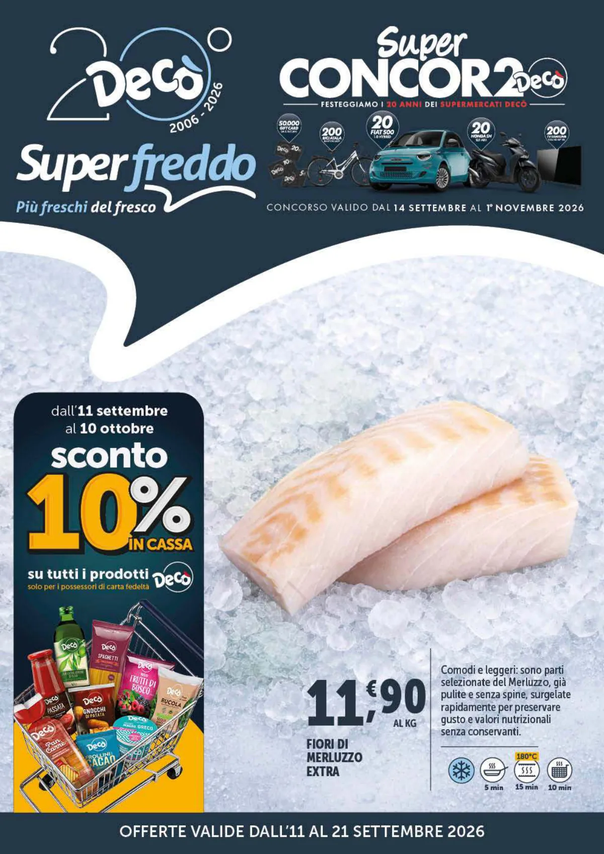 Volantino superfreddo deco