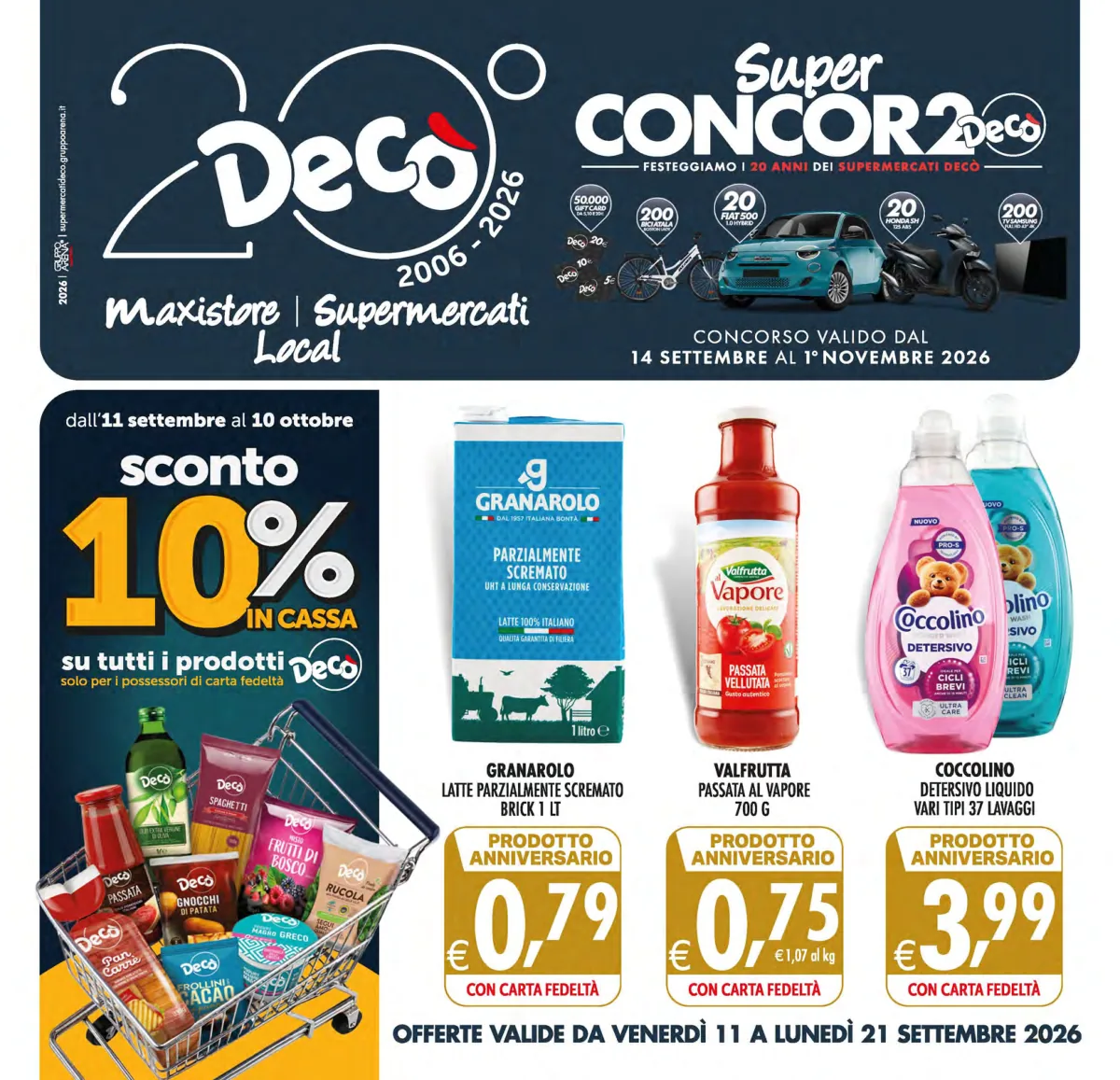 Volantino maxistore deco