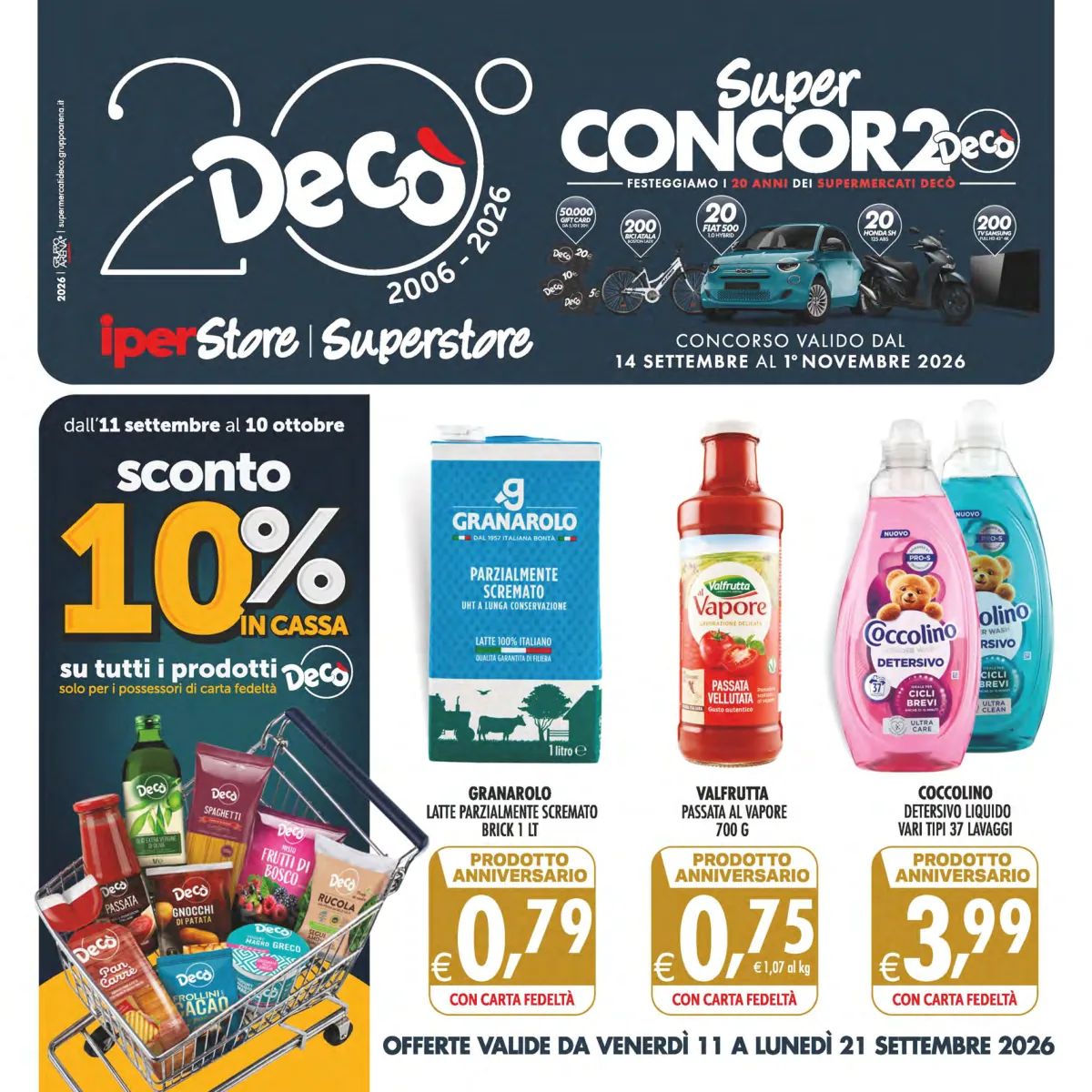 Volantino maxistore deco