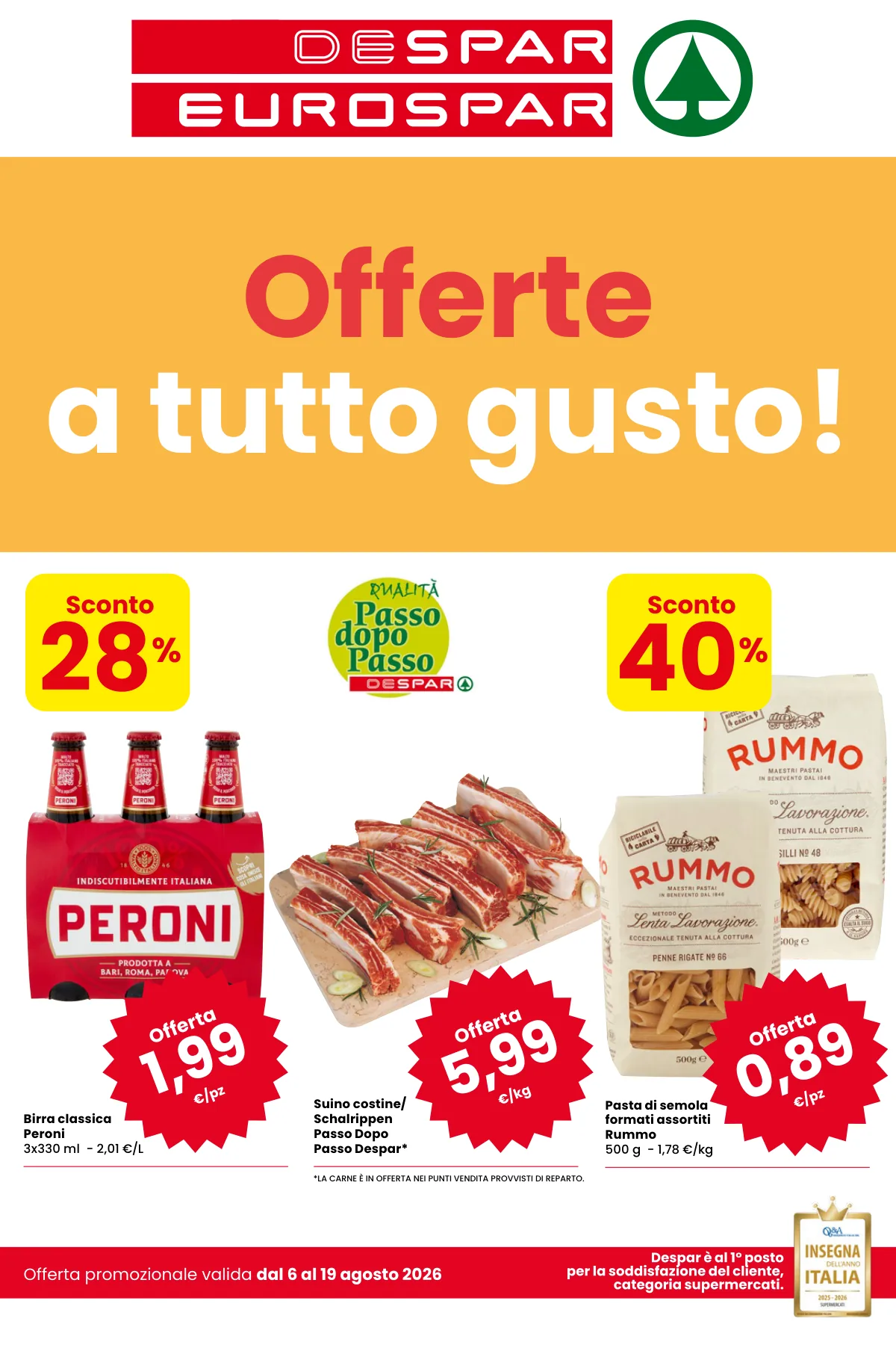 Volantino despar