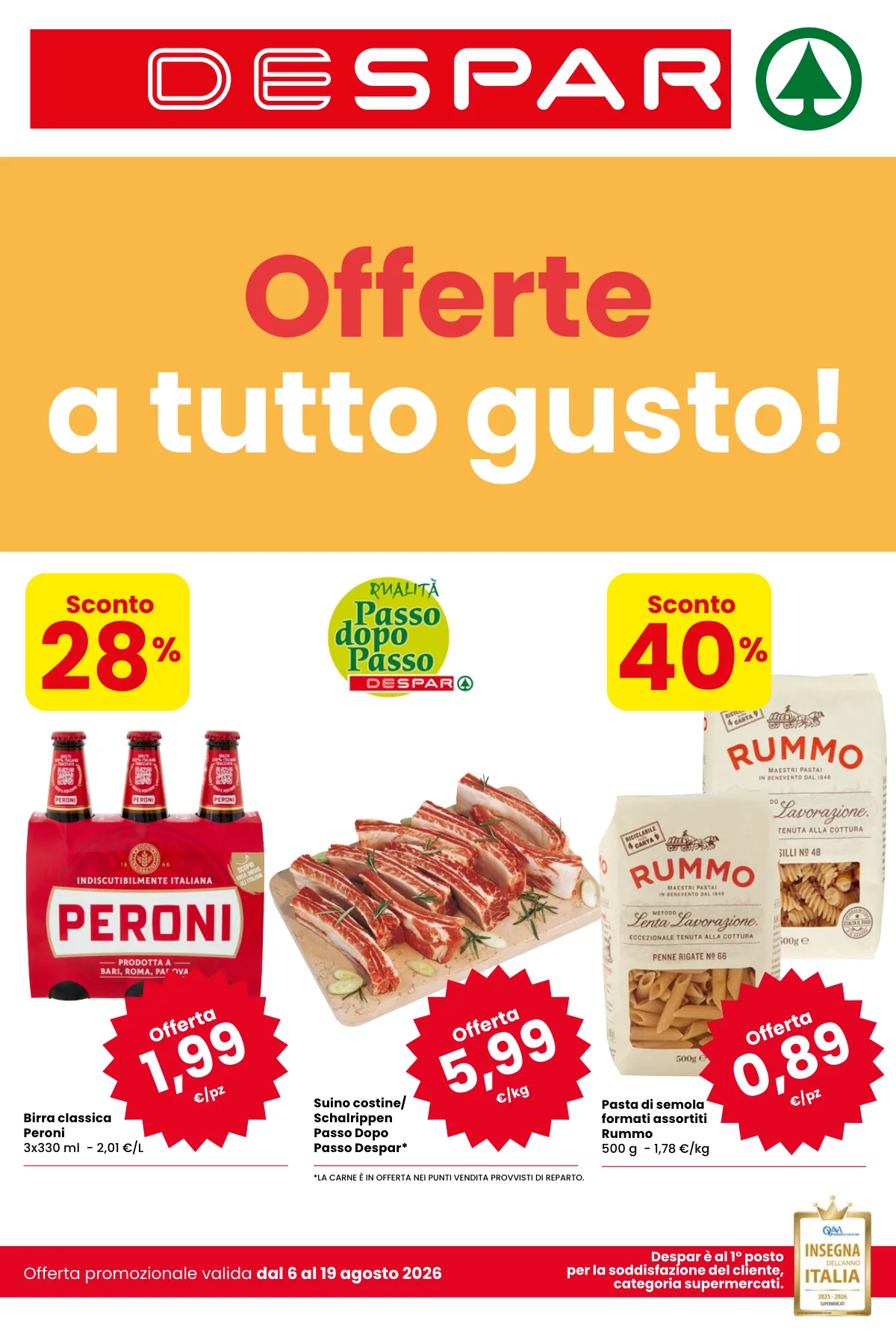 Volantino despar