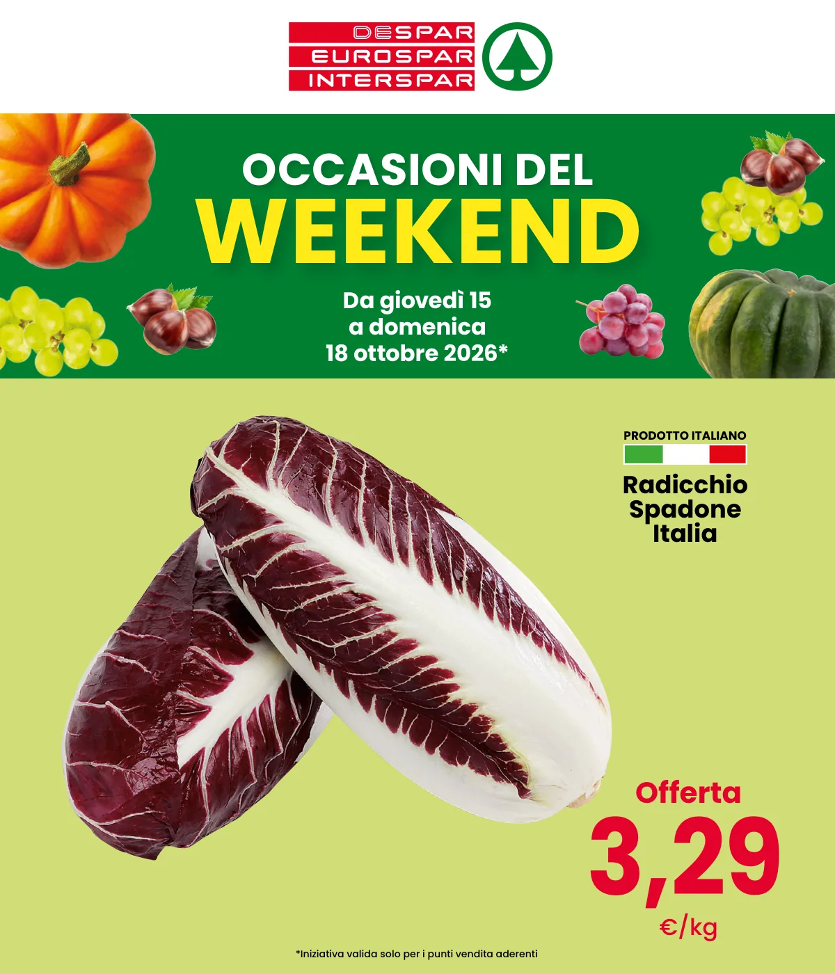 Copertina volantino despar
