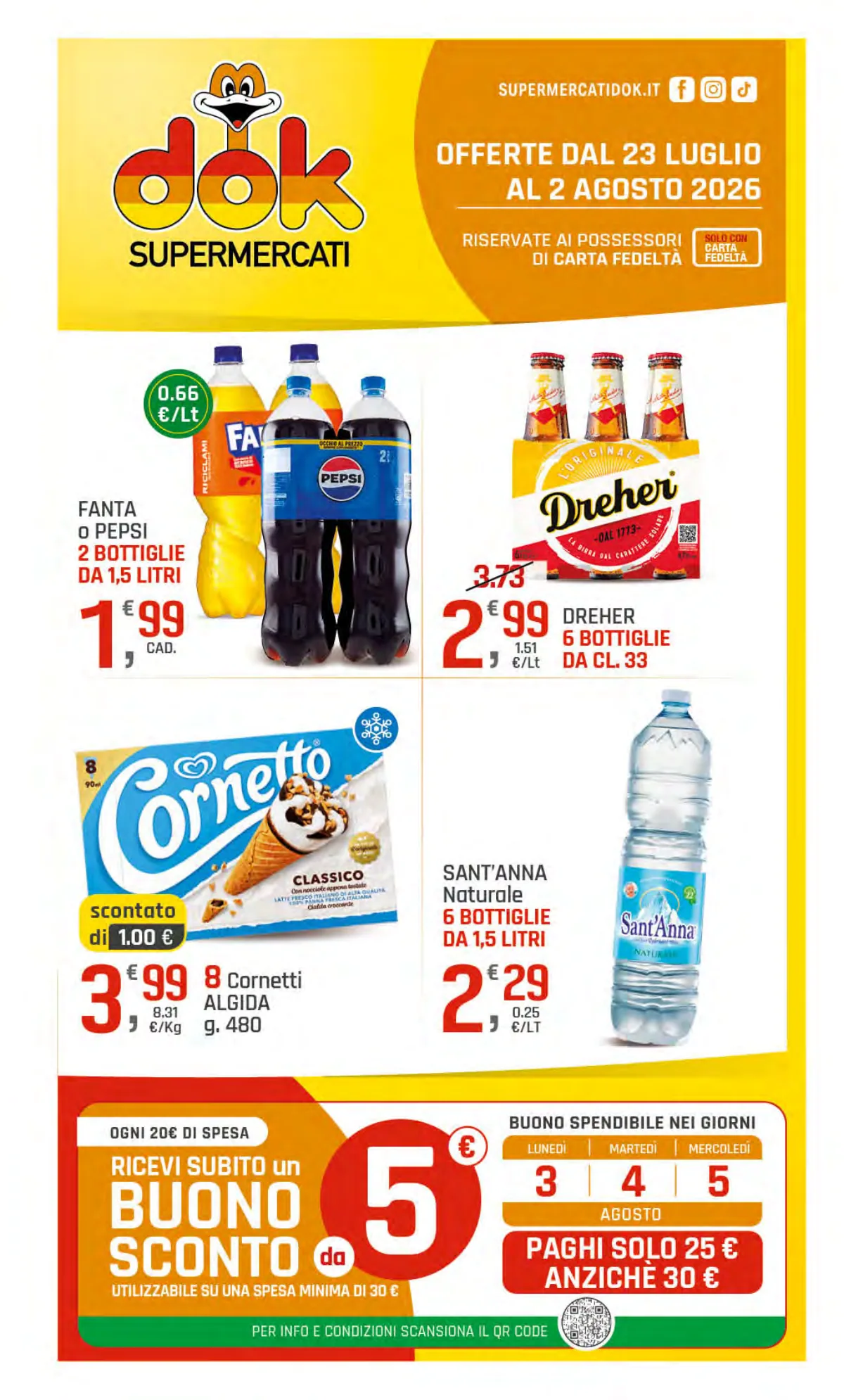 Volantino SuperMercati DOK a CASTROLIBERO